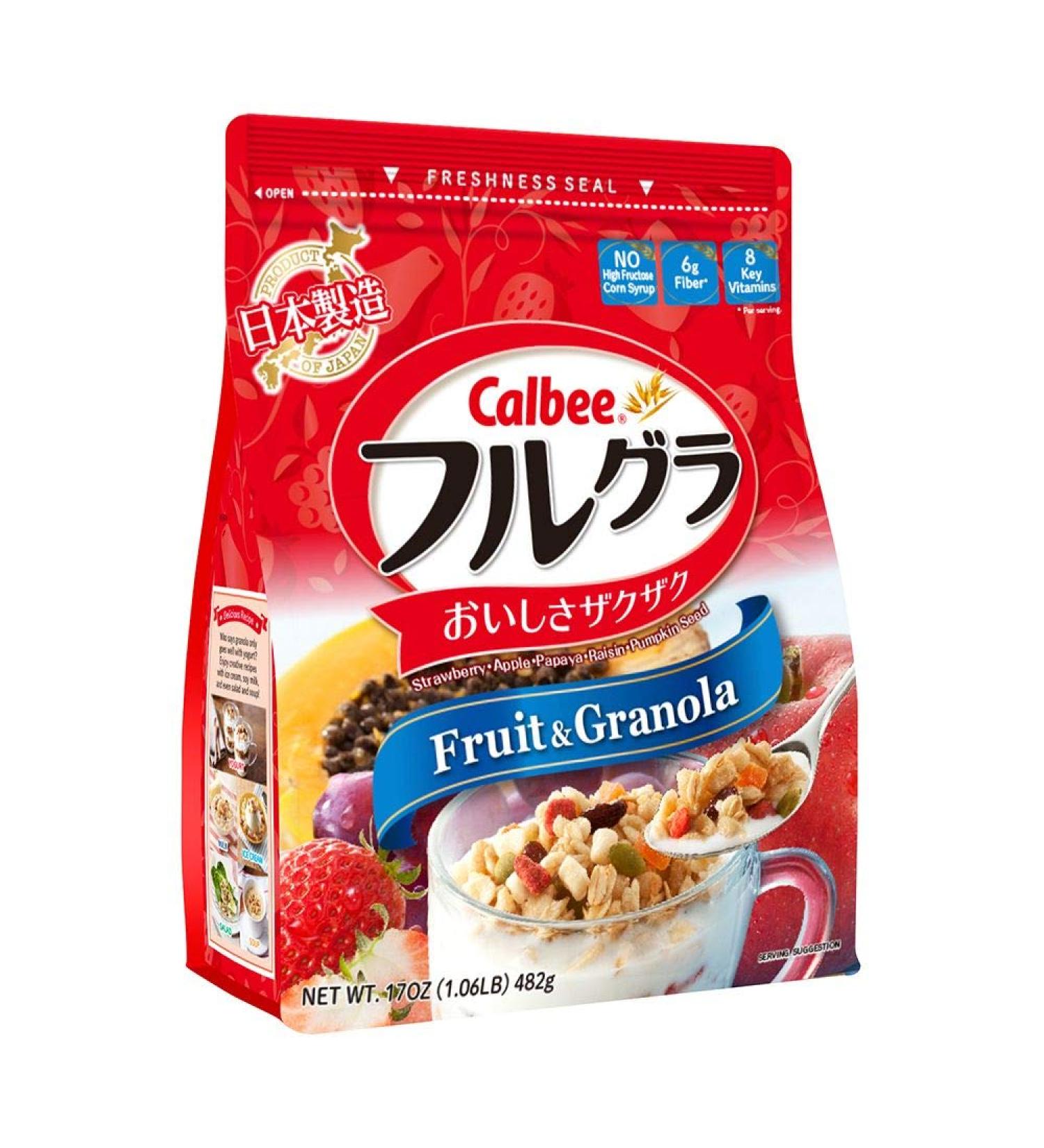 Calbee Frugra Original 17 Ounce - Premium Japanese Granola Cereal - Buy Online on GoSupps.com