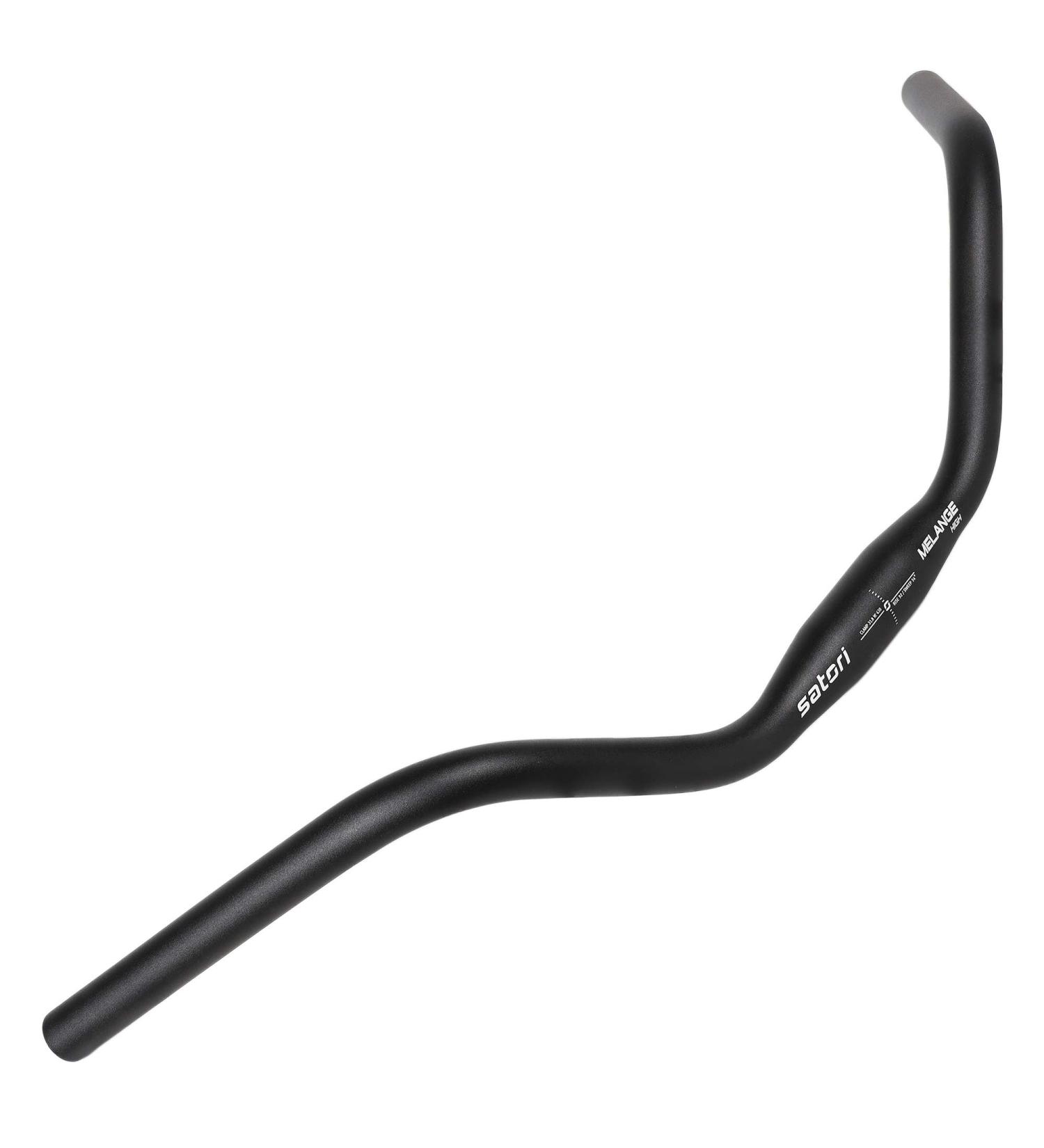 Satori 31.8mm Flat Handlebar for Trekking & Commuting Bikes | Swept-Back Design | Rise 92mm | Sweep 40 | Width 630mm - Buy Online on GoSupps.com