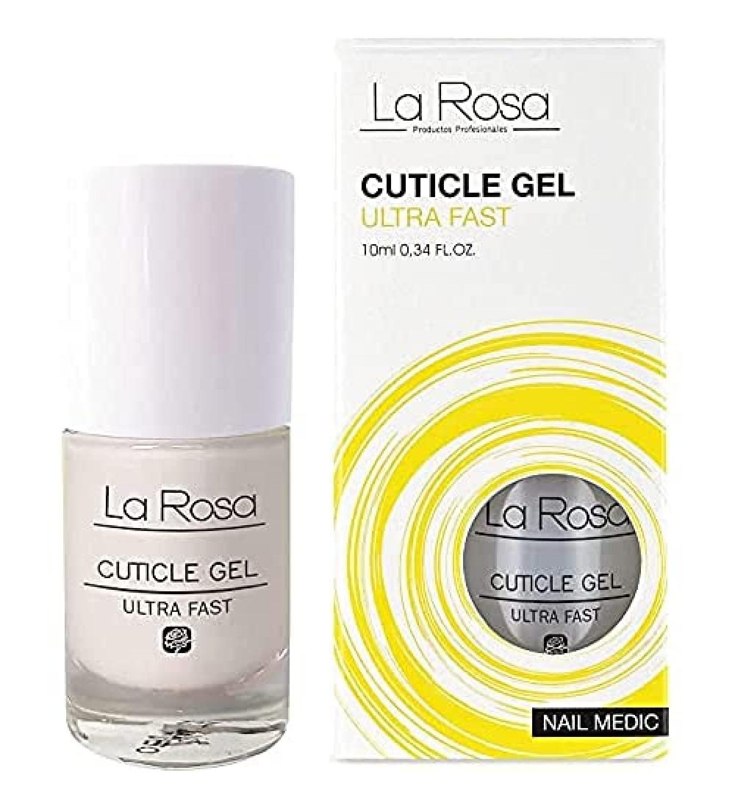 La Rosa Cuticle Remover Gel - 10ml | Gentle Cuticle Care for Perfect Nails | International Shipping Available - Buy Online on GoSupps.com