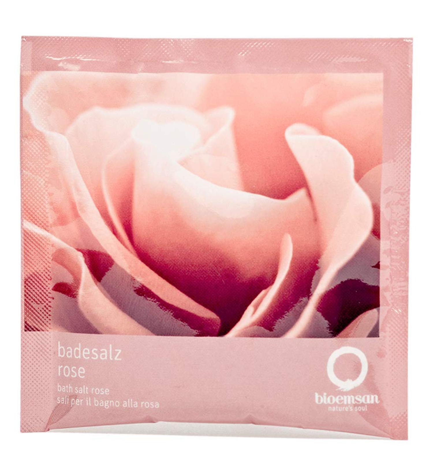 Bioemsan shower and swimming salt rose 500g