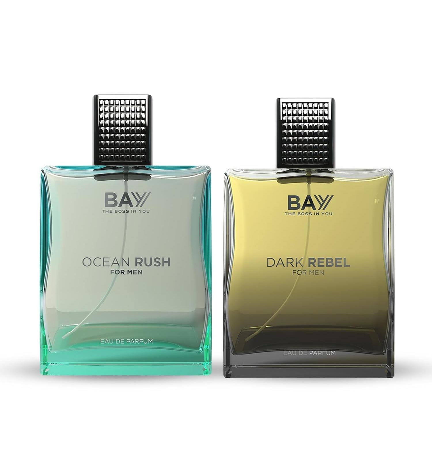 DJ Ocean Rush & Dark Rebel for Him Perfume Combo with Long-Lasting Fragrance Pack of 2 100ml Each - Buy Online on GoSupps.com