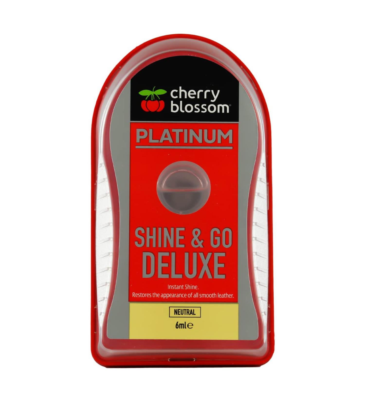 Cherry Blossom Shine & Go Deluxe | Neutral | 6ml | Instantly buff your shoes to the ultimate shine One Size