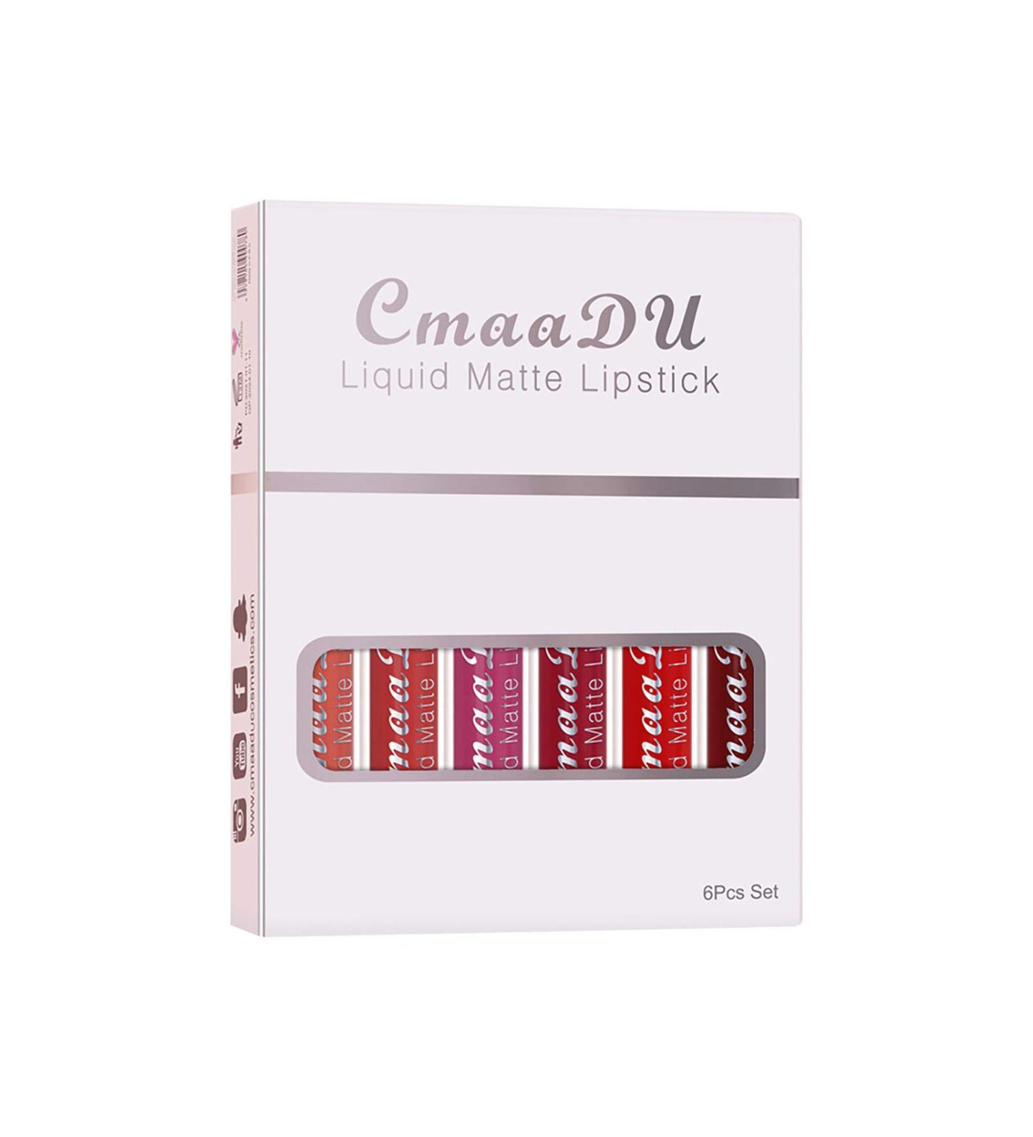 Matt Ink Lipstick - Waterproof Nude Tones Long-Lasting Lip Gloss Non-Stick Fade-Resistant Velvet Color | International Shipping - Buy Online on GoSupps.com