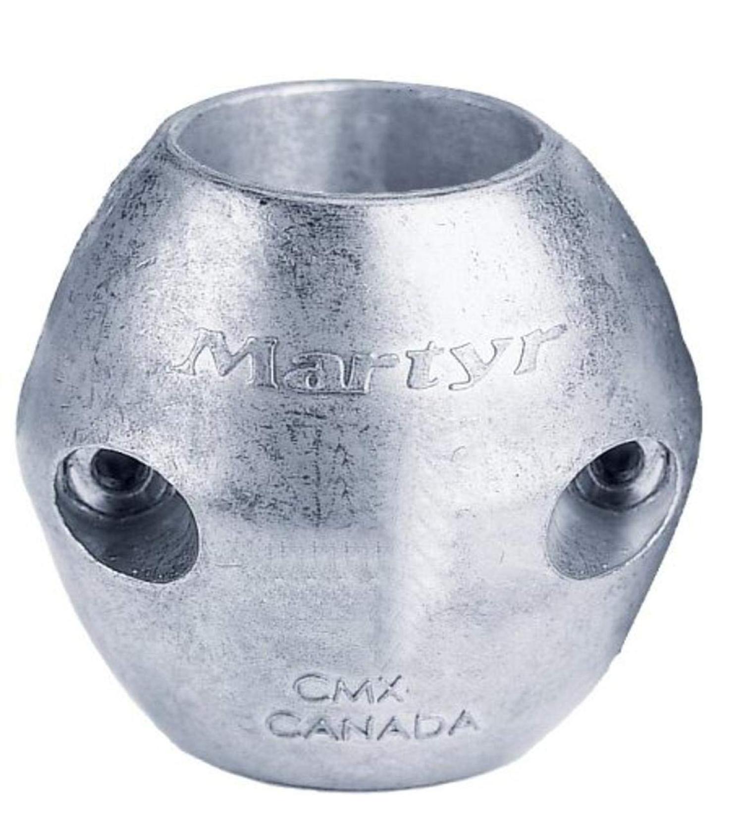 Martyr Anodes, Streamlined Shaft Anodes with Stainless Steel Slotted Head 1 inch ID Magnesium