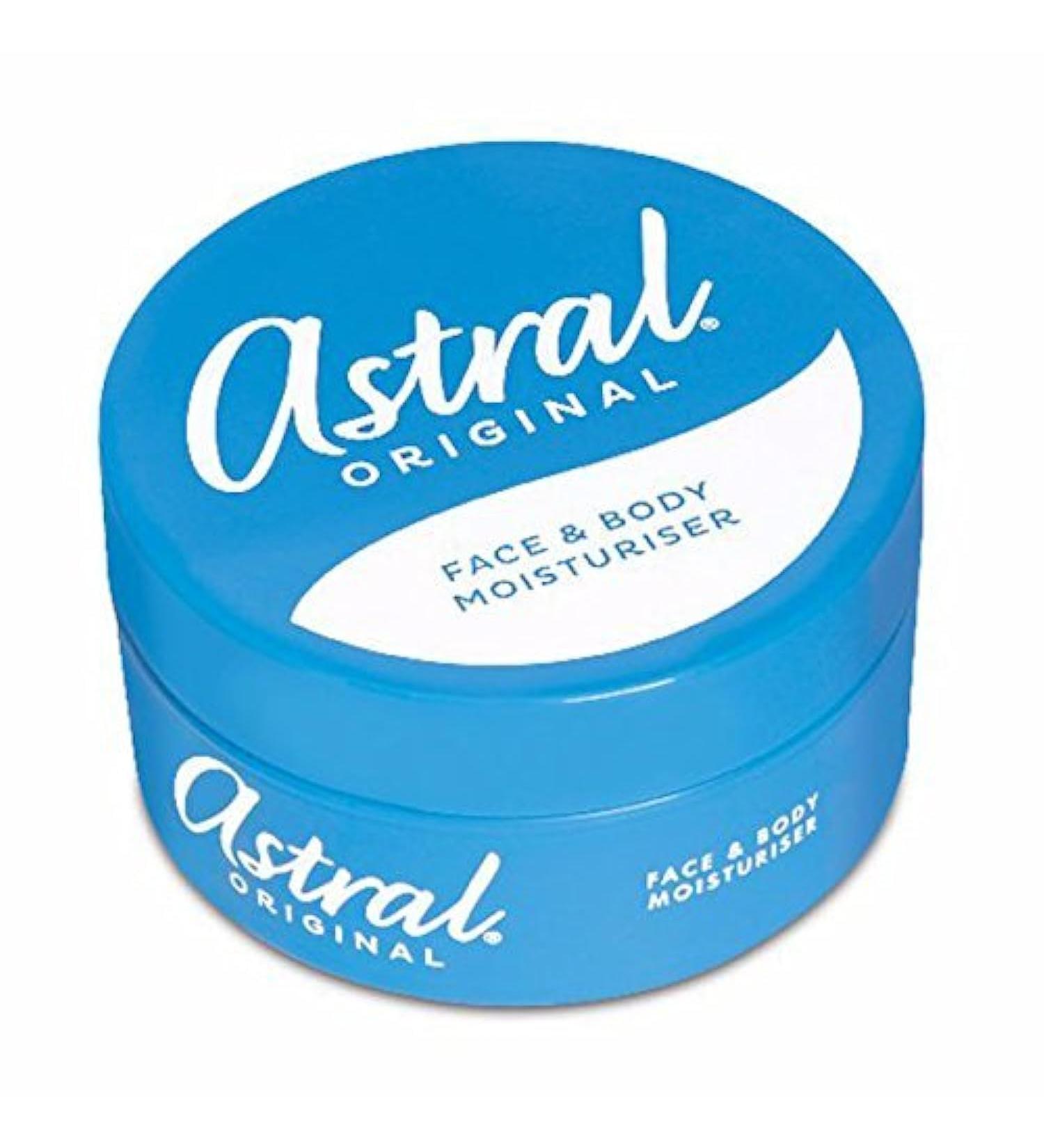 Buy THREE PACKS of Astral Cream 200ml - Hydrating Moisturizer for All Skin Types - International Shipping Available - Buy Online on GoSupps.com