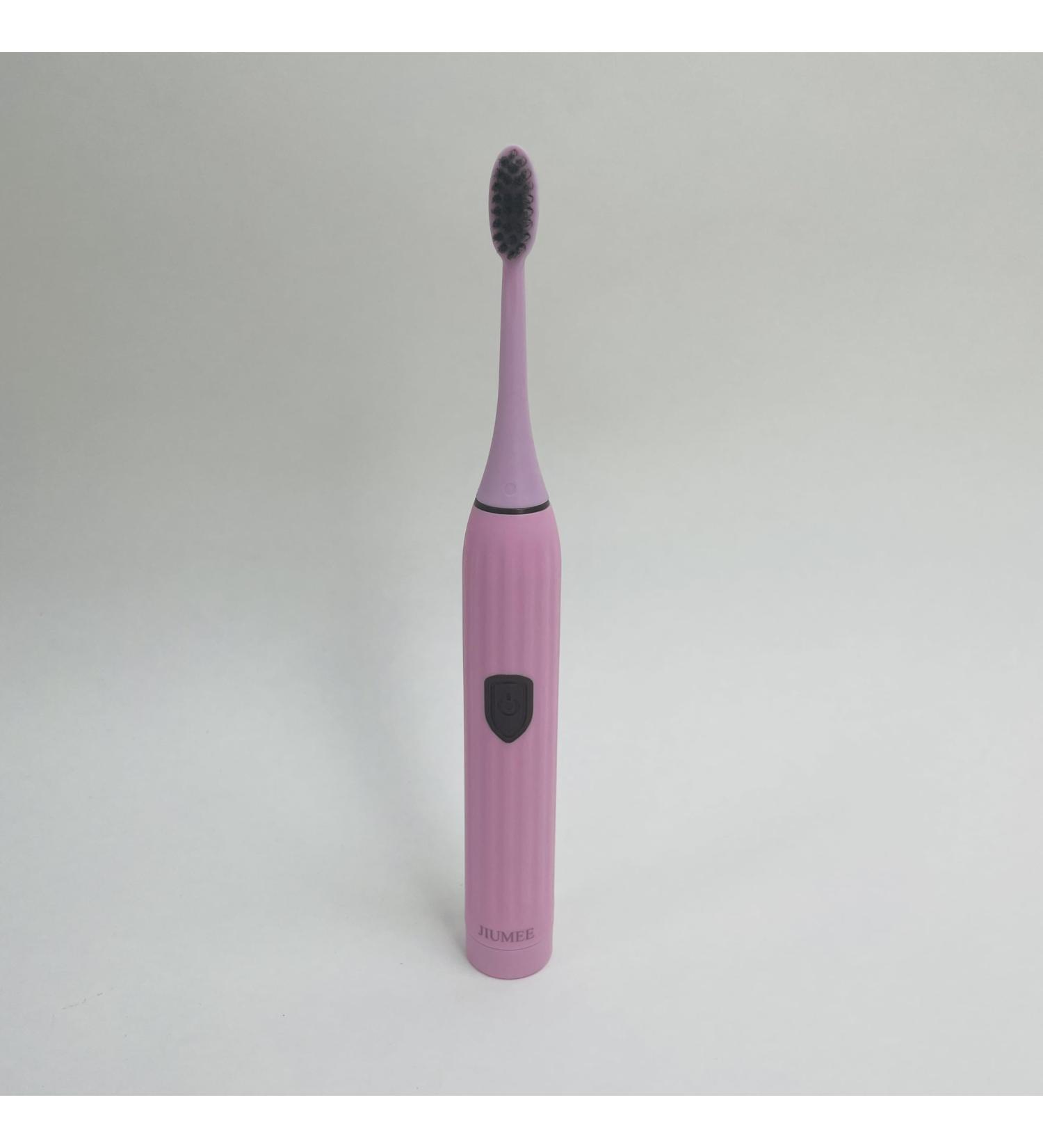 Premium Pink Electric Toothbrush with 3 Replaceable Heads - Fast International Shipping - Buy Online on GoSupps.com
