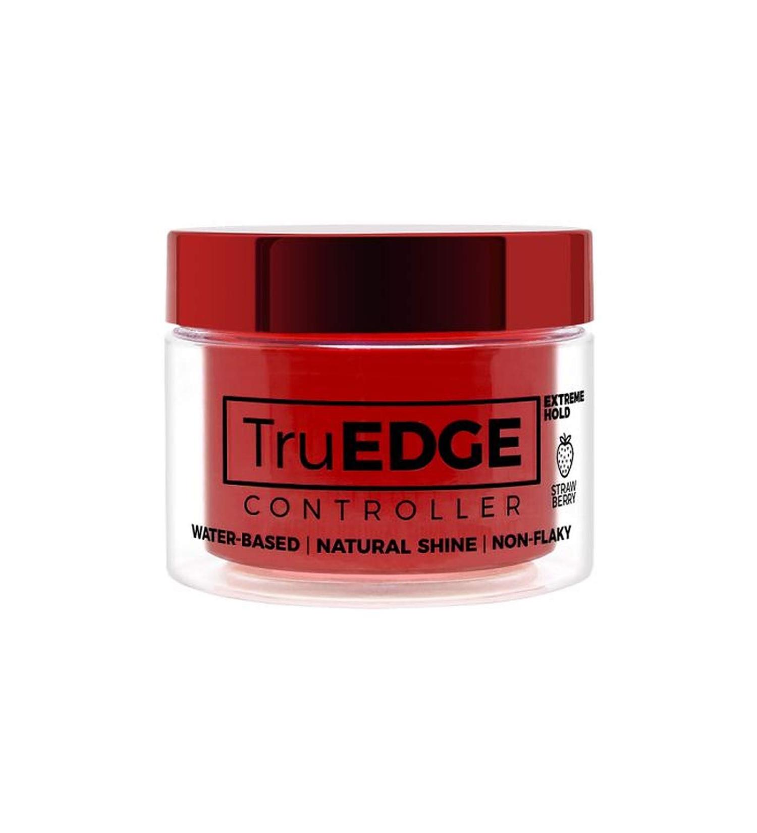 TruEDGE Extreme Hold Pomade - Strawberry Scented Edge Control for Hair-Braiding - Buy Online on GoSupps.com