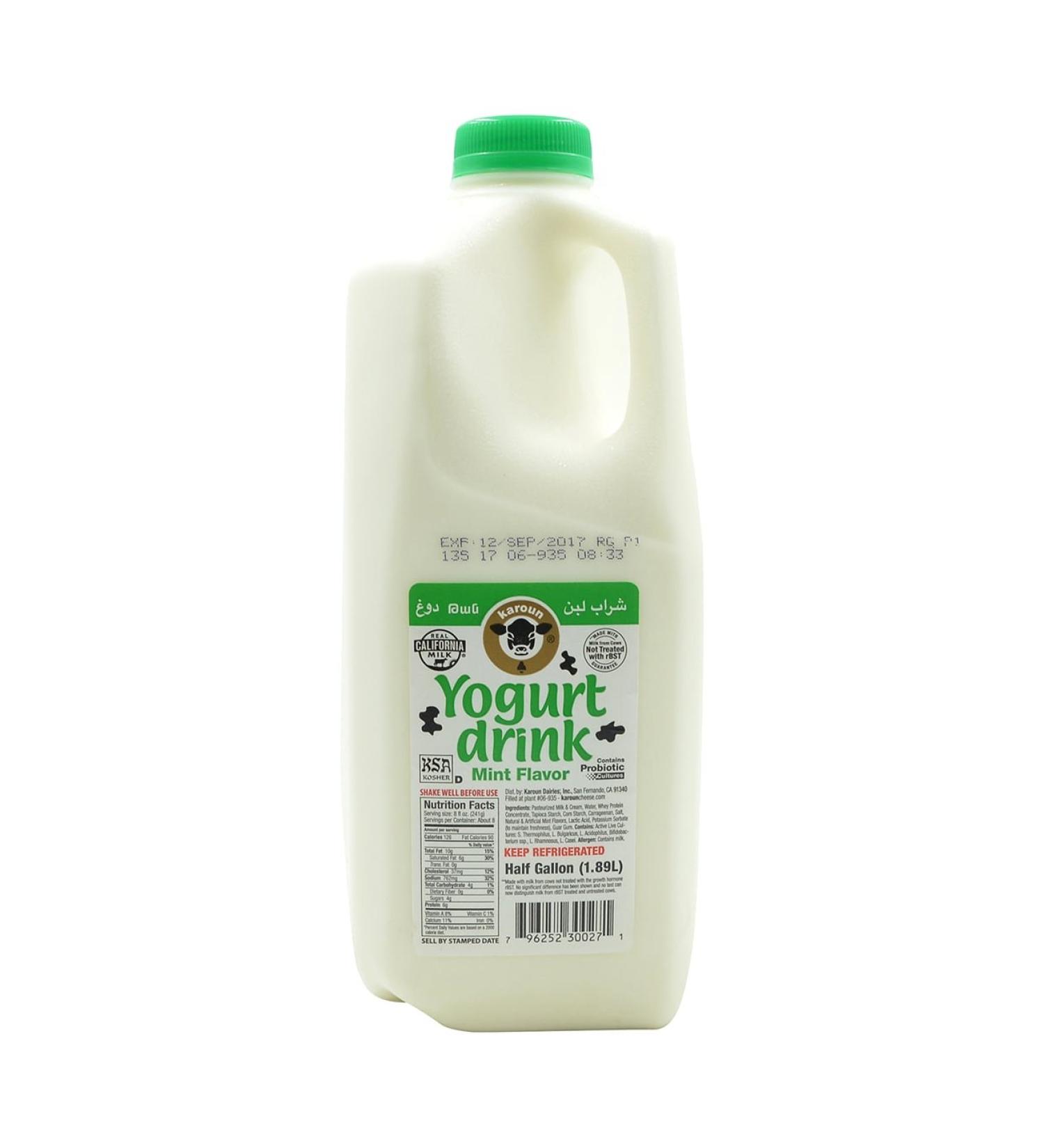 Karoun, Lassi (Yogurt Drink), 1/2 Gallon(Gl)
