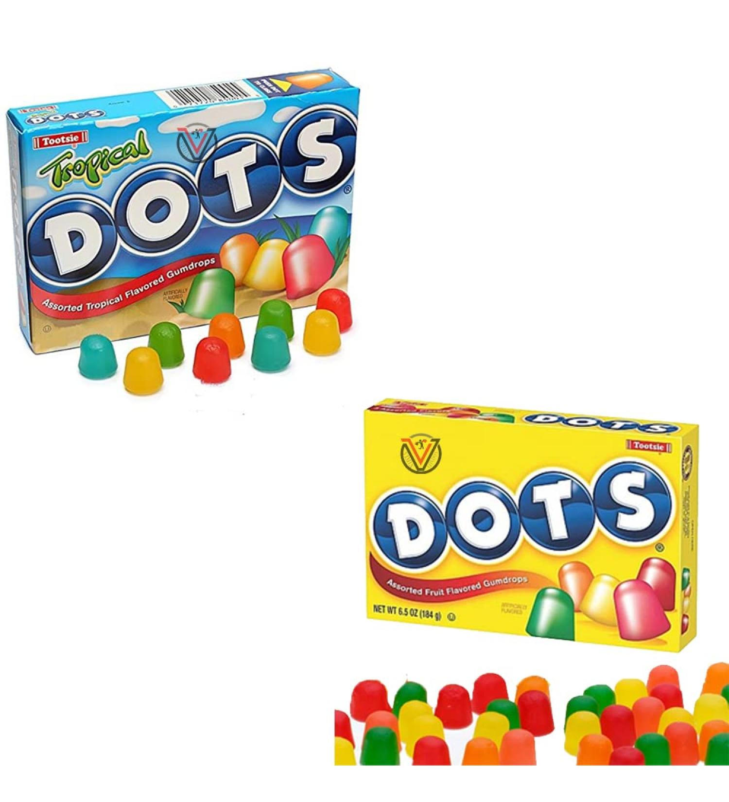 Tootsie Original Tropical Dots 184g | Pick Any Type & Number of Boxes - Buy Online on GoSupps.com