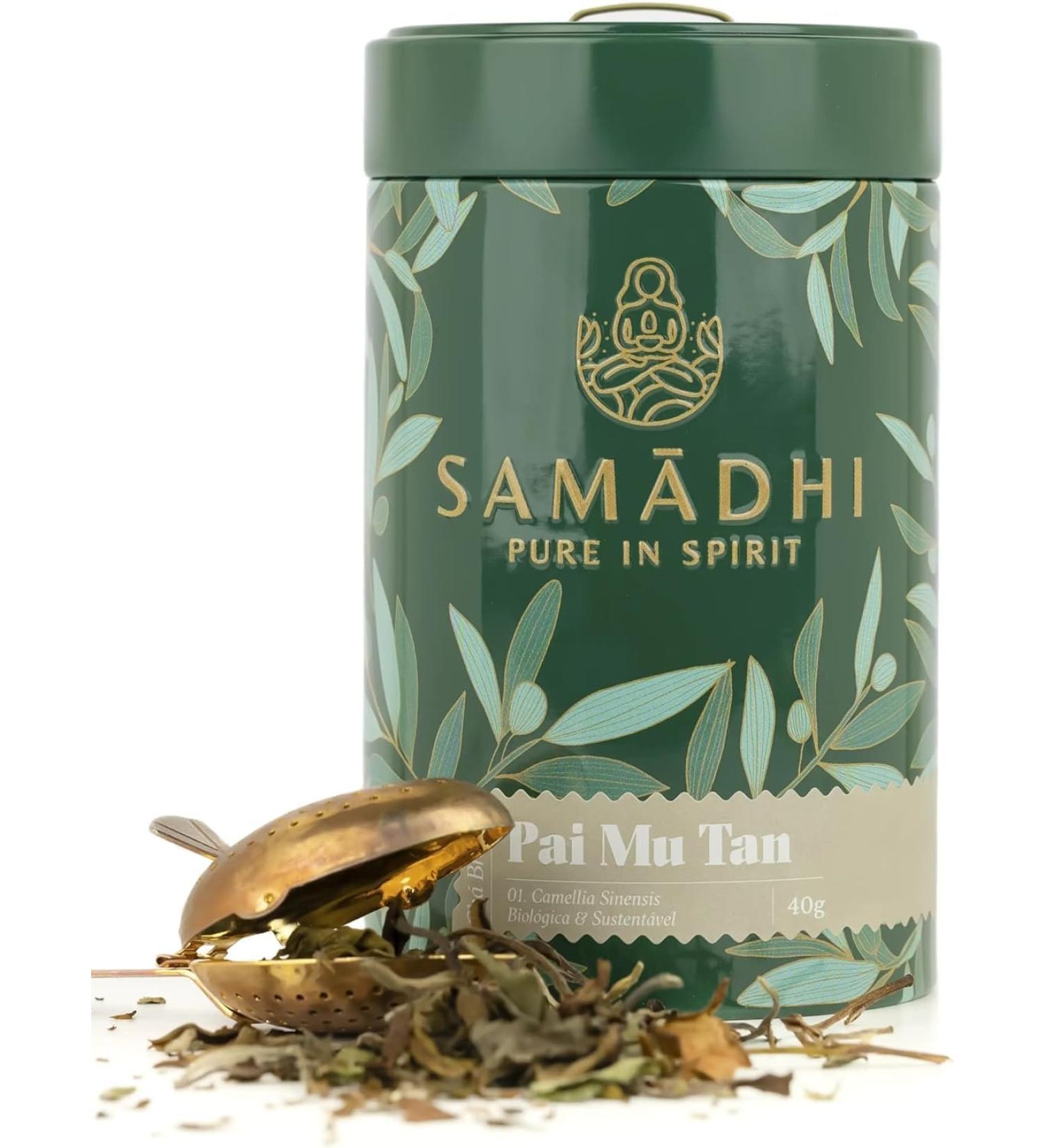 Th Blanc Pai Mu Tan - 100g - Ar me frais et floral - Id al pour r tablir l' quilibre entre le corps et l'esprit - Niveau de caf ine 3 - Produit Gourmet - Portugaise - Buy Online on GoSupps.com