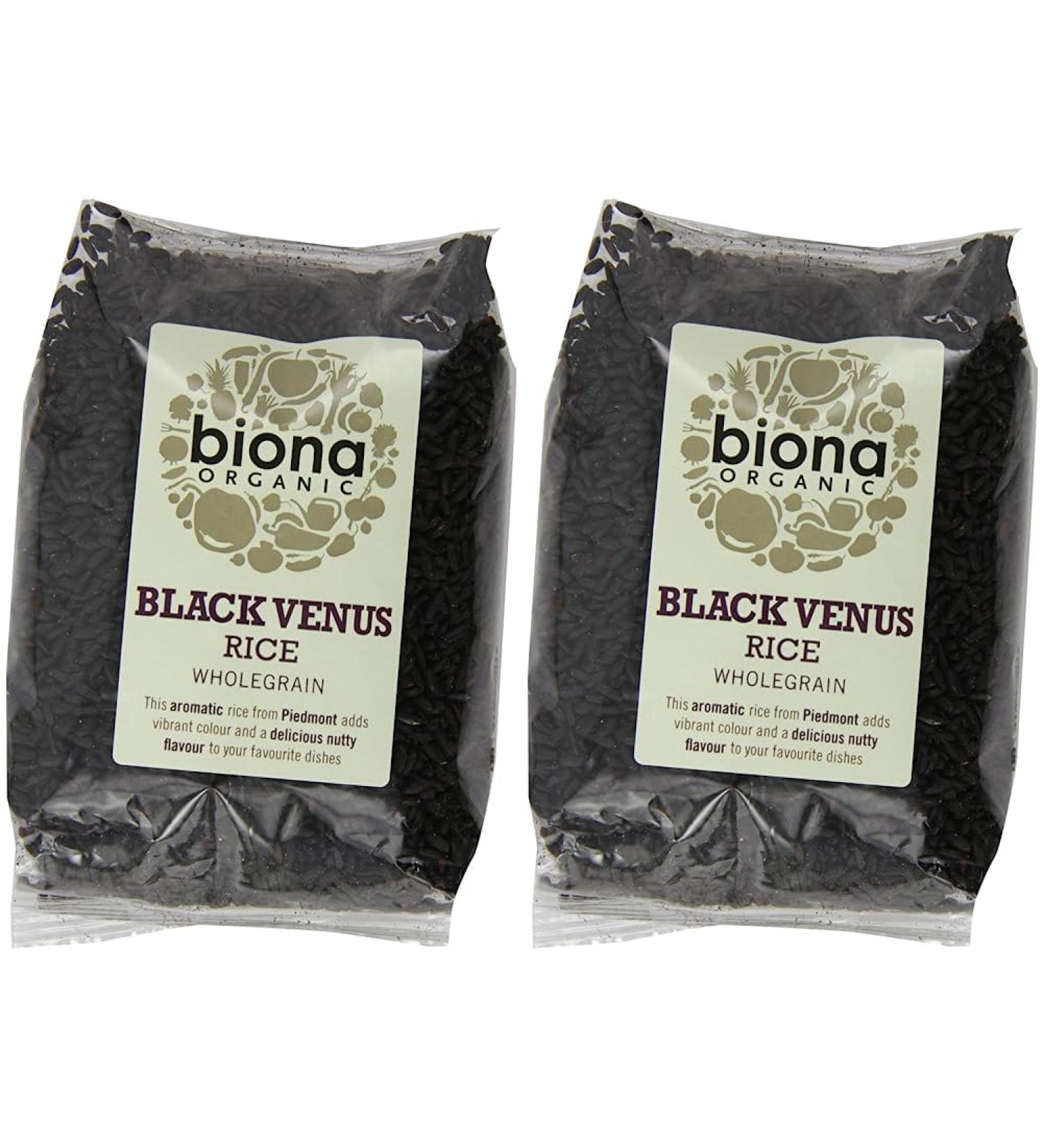 Biona Black Venus Rice Organic 500g (Pack of 2) 500 g (Pack of 2) - Buy Online on GoSupps.com