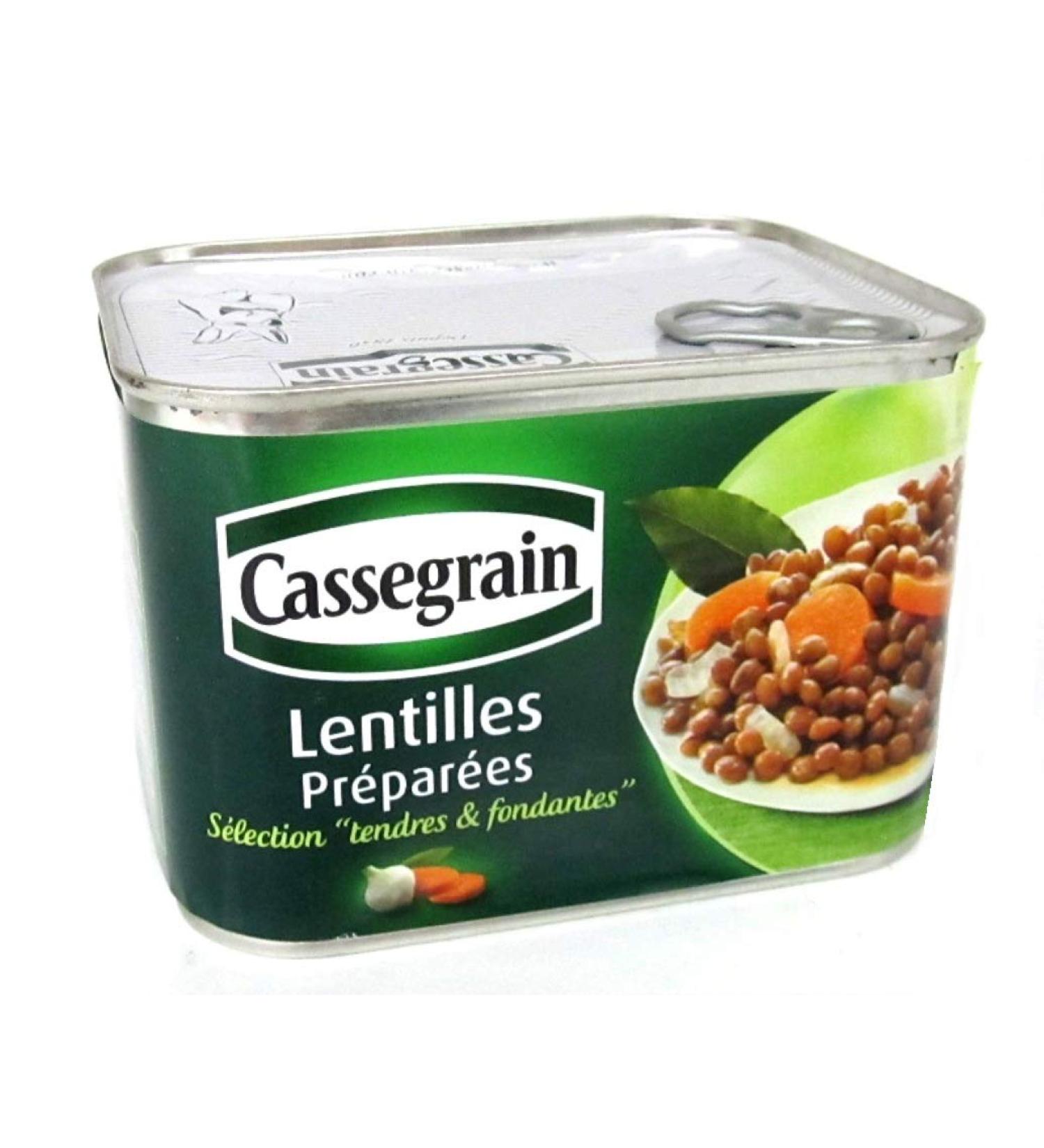 Cassegrain Lentilles 460 g Food / Legumes - Buy Online on GoSupps.com