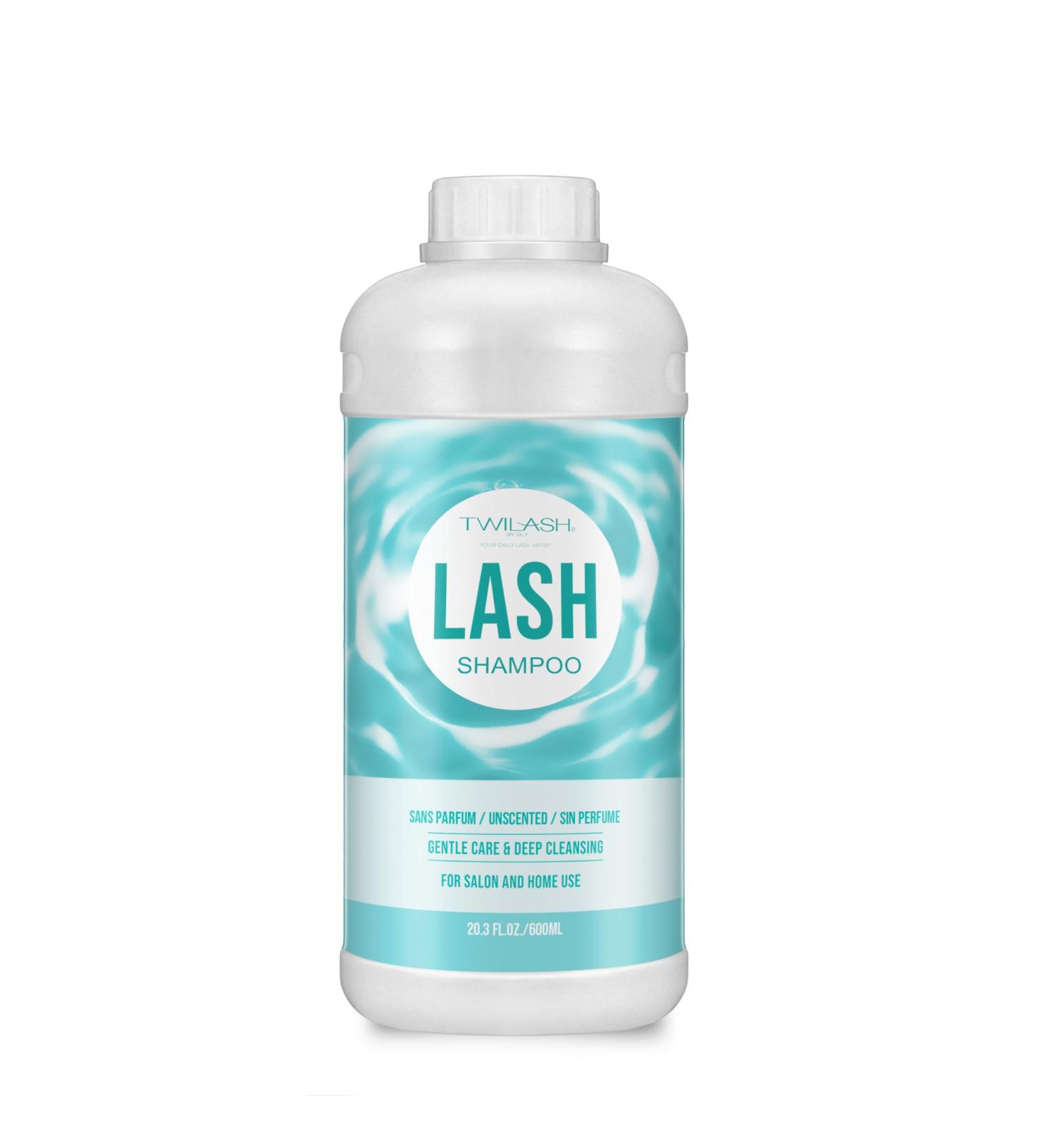 600ml Lash Shampoo Bulk - Gentle Eyelash Cleanser for Extensions & Safe Makeup Remover - Foaming Formula for Salon & Home Use (Unscented - Buy Online on GoSupps.com