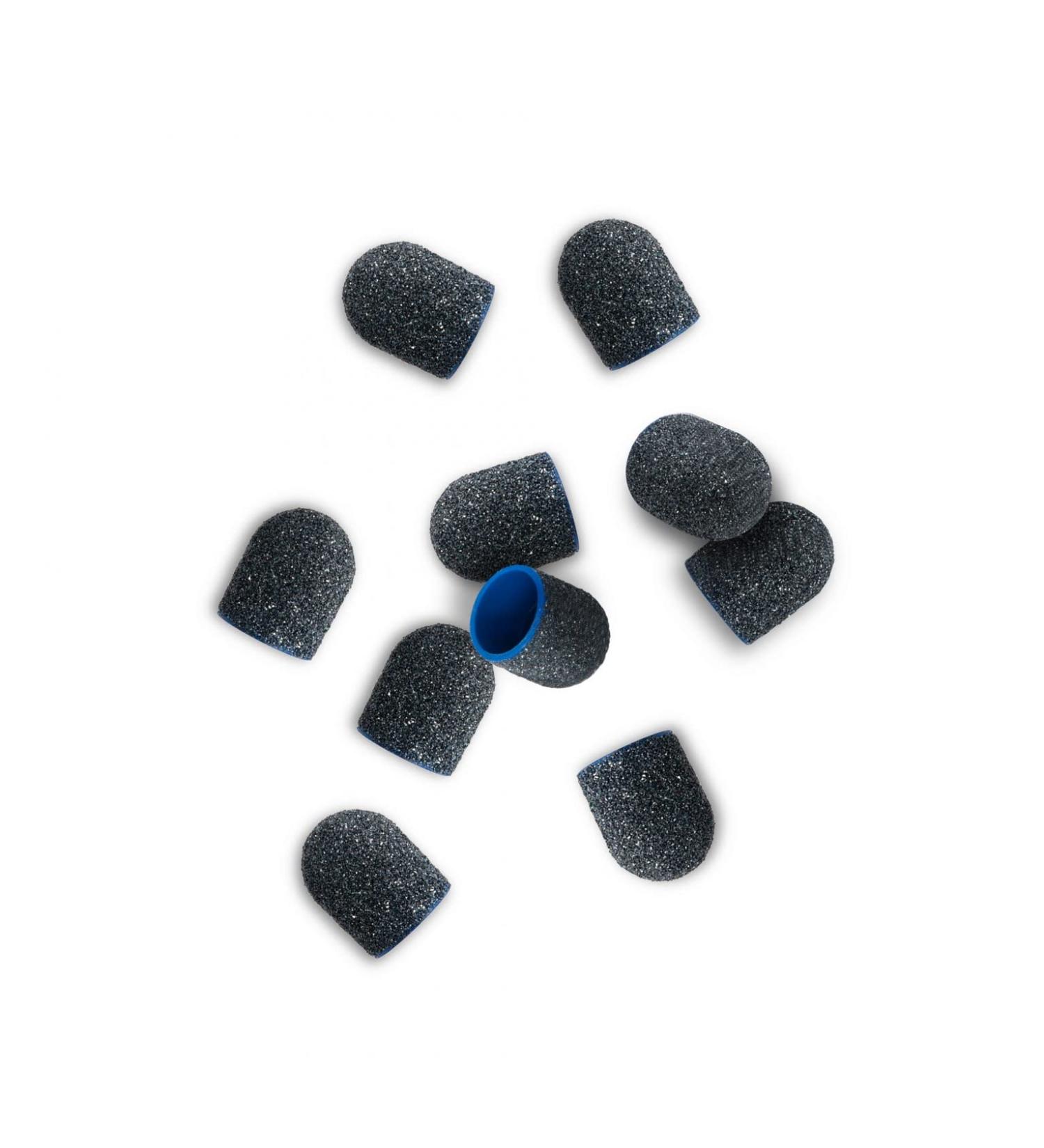 Aba Group Sanding Caps for Pedicure Solid Heavy Duty Pedicure Pads Sandpaper Sanding Cap for Carrier Waterproof Single Use Made in EU Set of 10 10 mm/120 - Buy Online on GoSupps.com