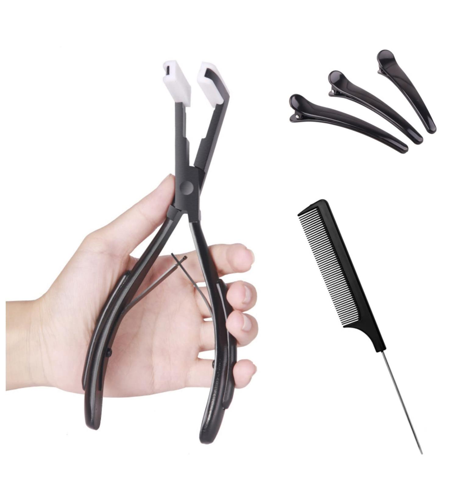 Tape In Hair Extensions Flat Sealing Pliers - Professional Hair Tools for Women - Buy Online on GoSupps.com