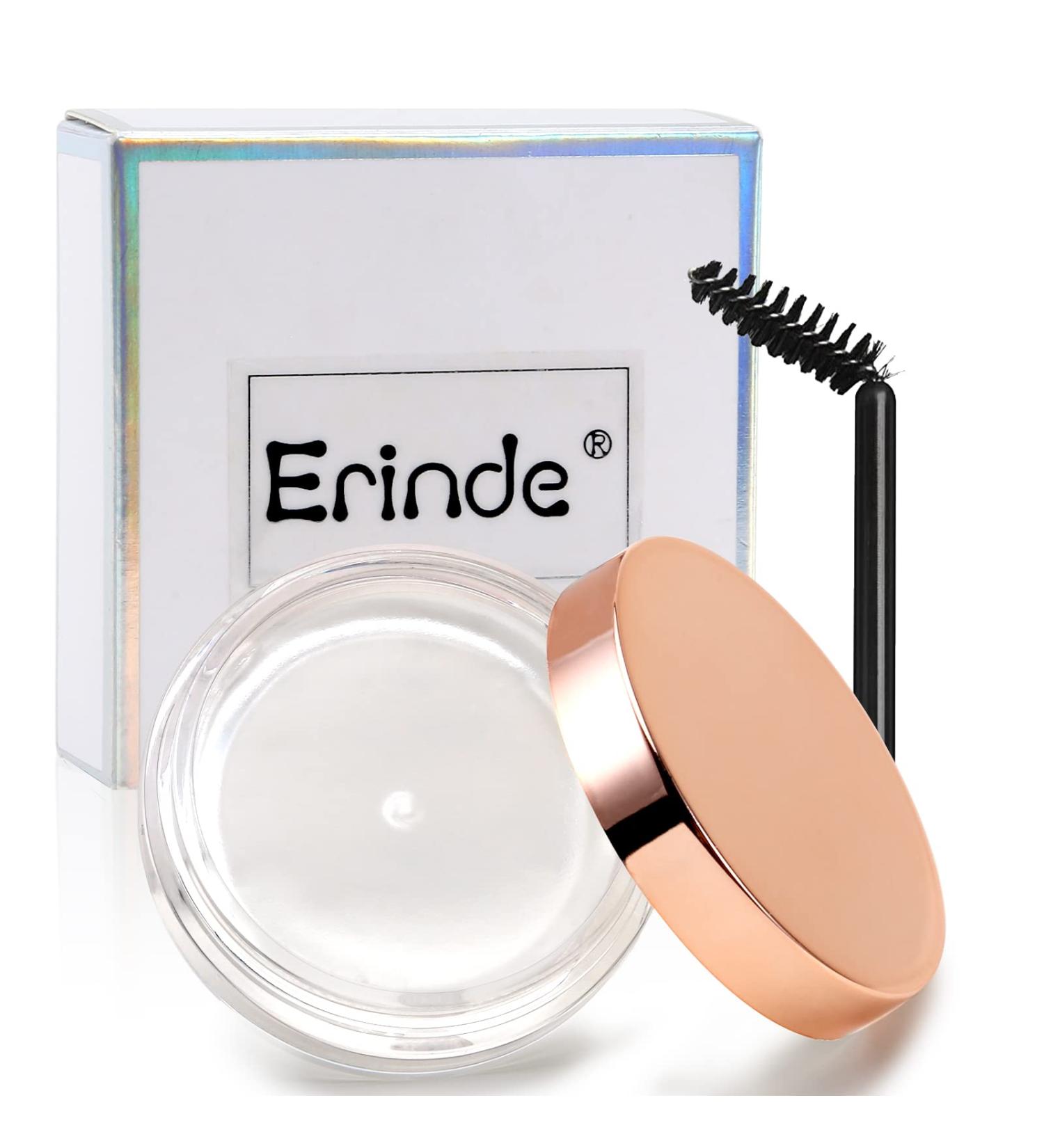 Erinde Eyebrow Wax Gel - Clear, Waterproof, Long Lasting Brow Styling for Feathery Fluffy Brow Freeze | Lamination Effect - Buy Online on GoSupps.com