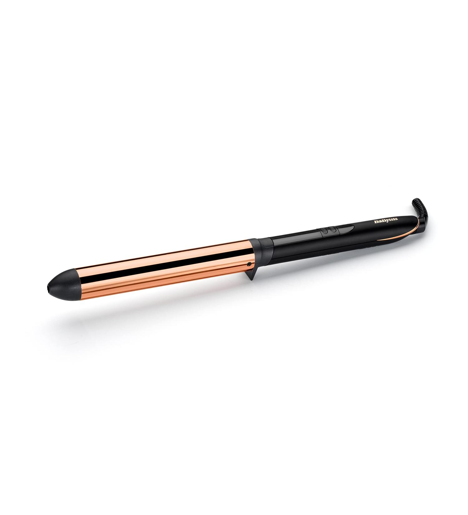 BaByliss Titanium Brilliance Waves Wand - 28mm True-Titanium Barrel - Fast Heat Up - Black - Buy Online on GoSupps.com