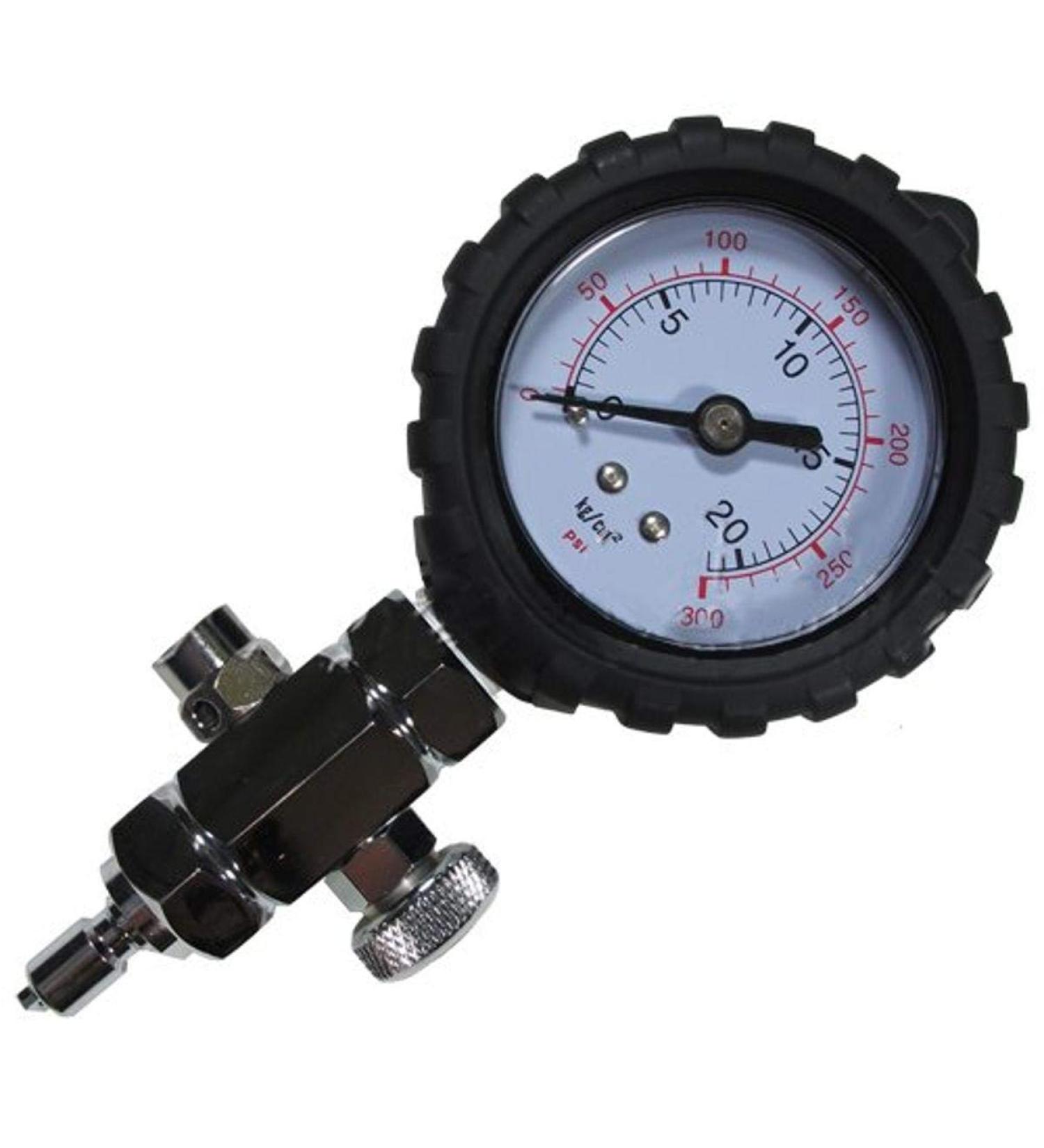 Scuba Choice 2" PSI Intermediate Pressure Gauge Checker and Release Valve