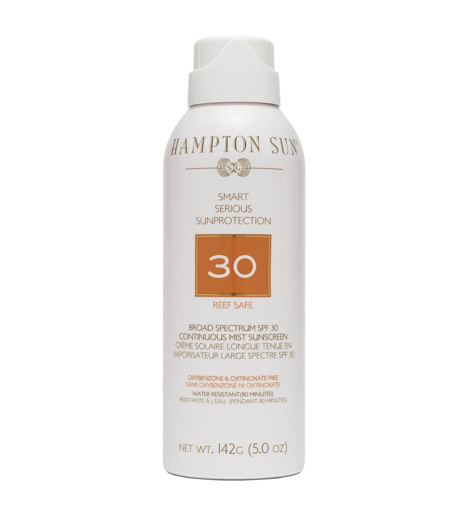 Hampton Sun SPF 30 Continuous Mist 5 fl oz - Sunscreen Spray - Buy Online on GoSupps.com