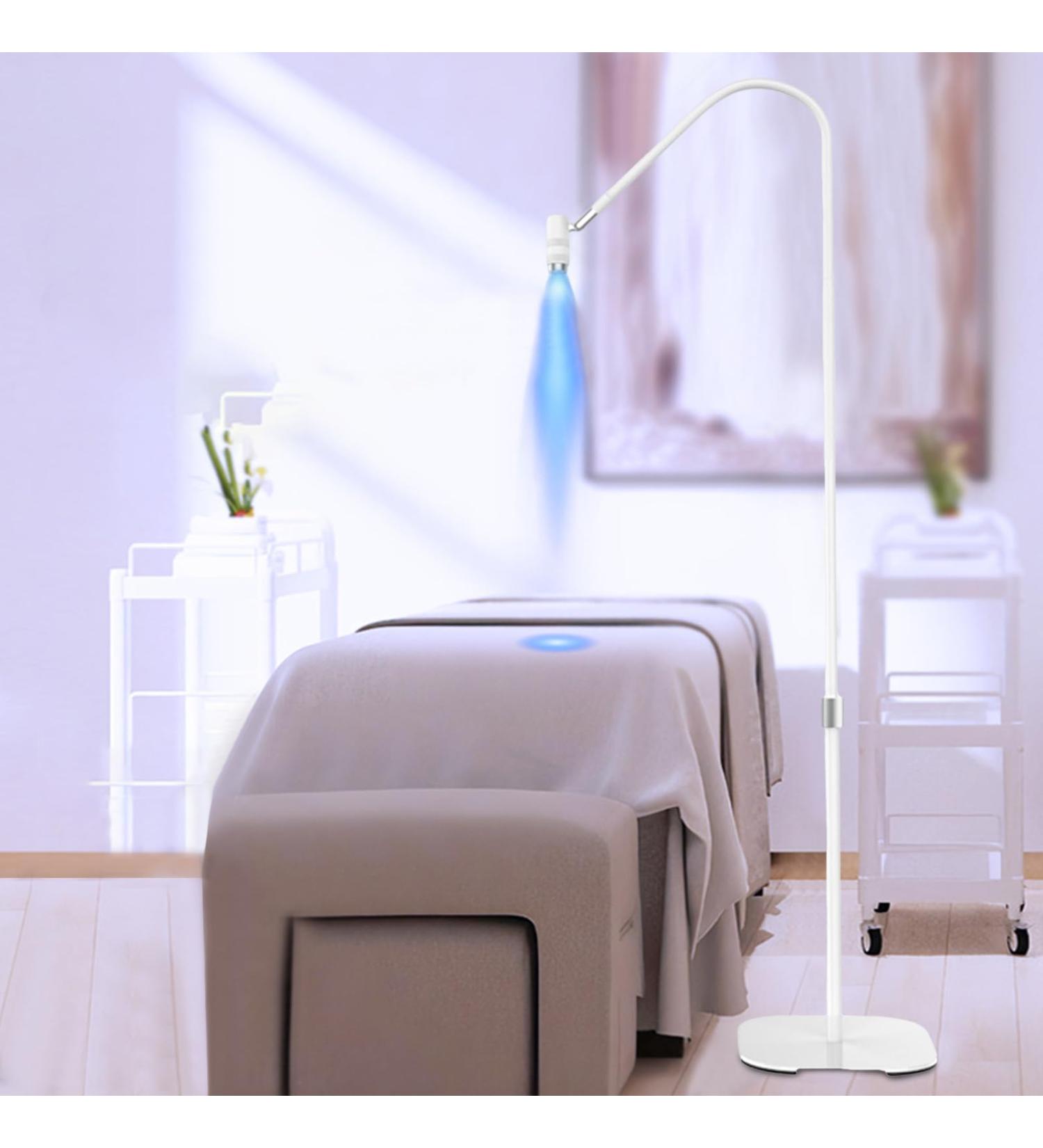 HUATOL LED Light for Lash Extensions - Adjustable Lash Lamp for Artists & Nail Techs Gel Curing Light with Foot Pedal & Goggles (White - Buy Online on GoSupps.com