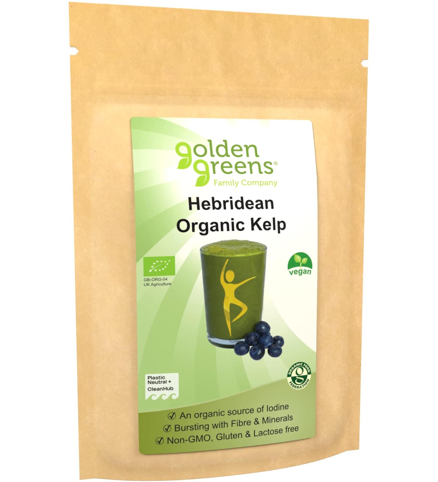 Golden Greens Organic Hebridean Kelp Powder