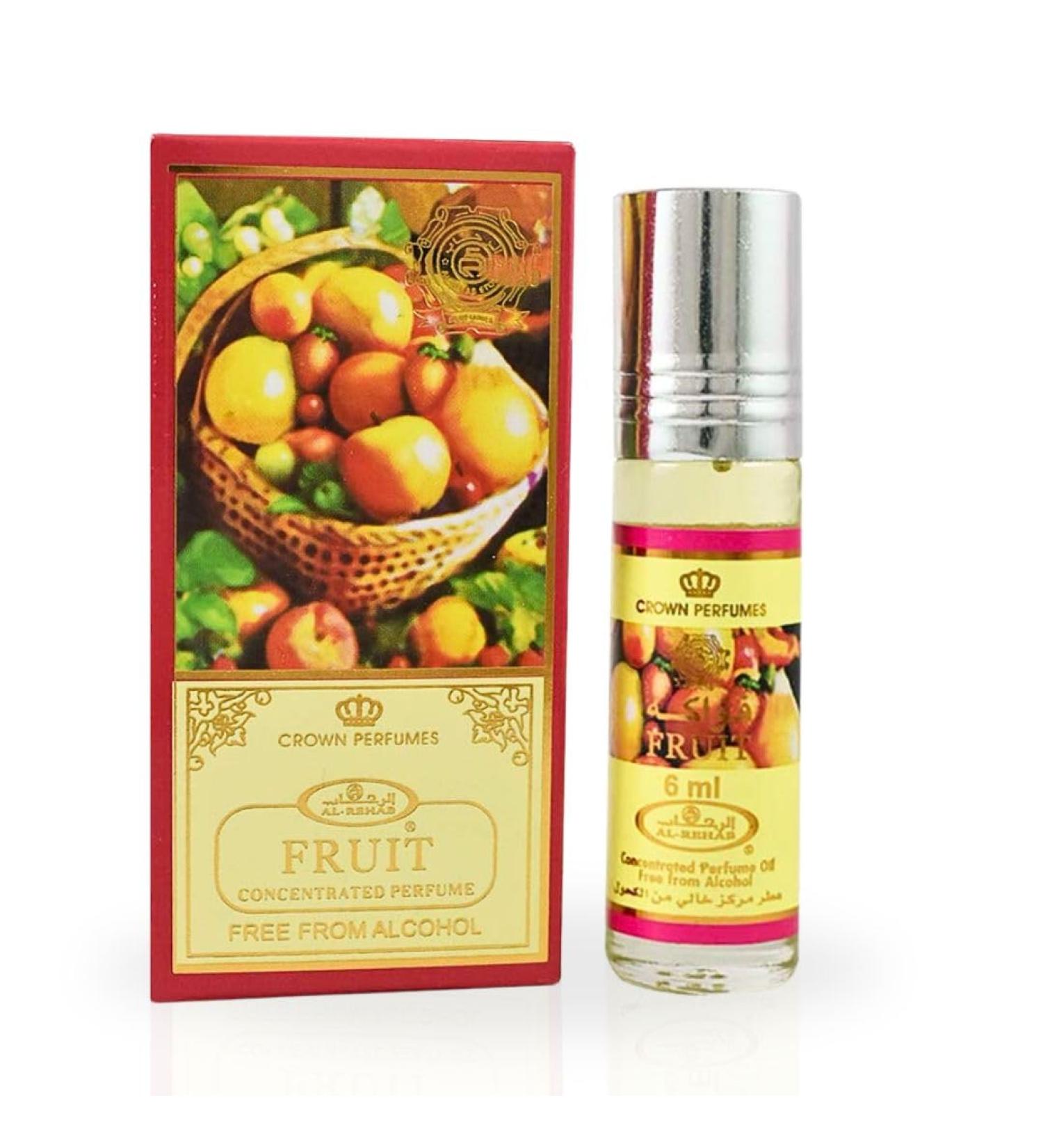 Fruit - 6ml (.2 oz) Perfume Oil by Al-Rehab (Crown Perfumes) Fruit Perfume Oil - Buy Online on GoSupps.com