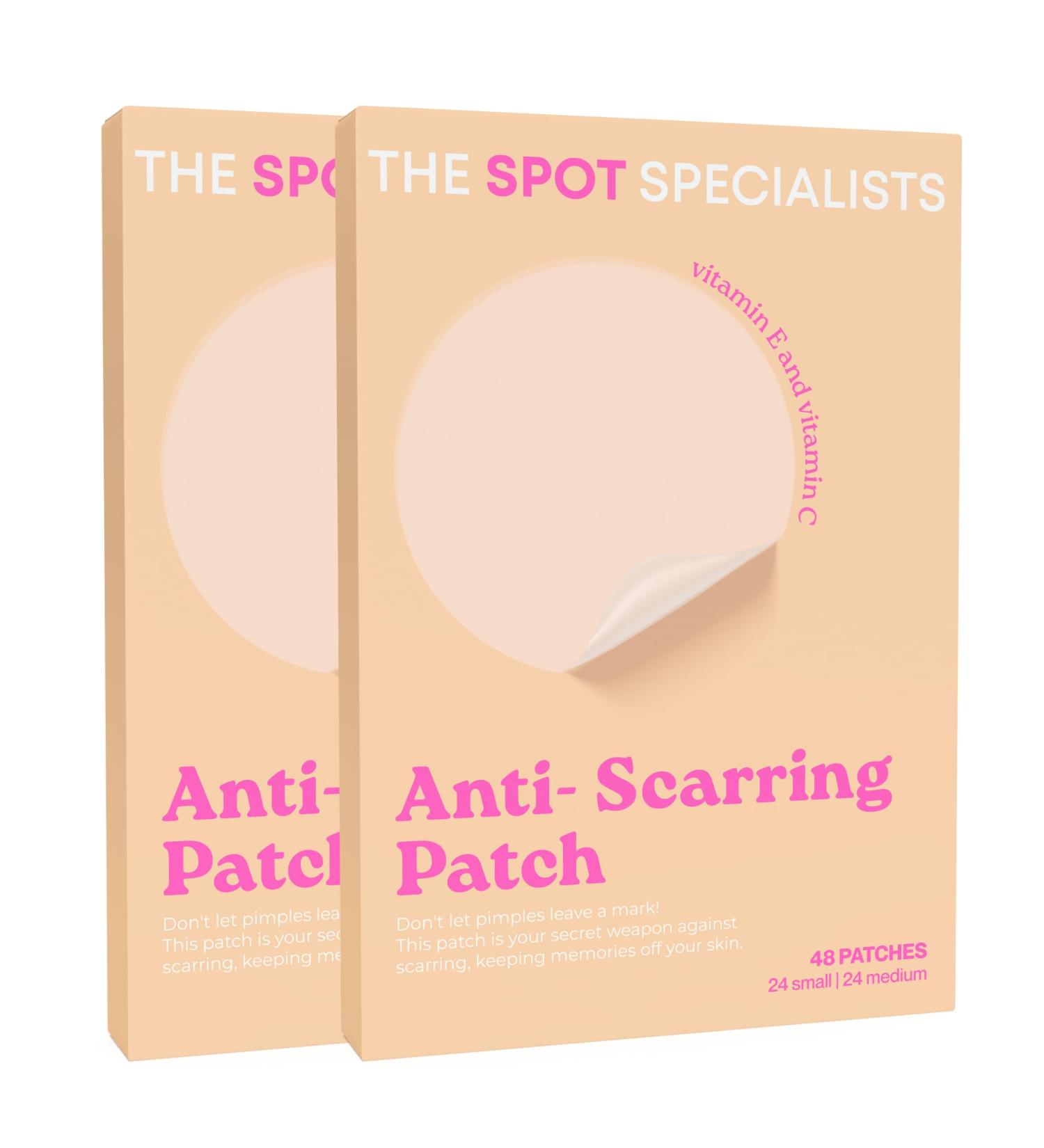 Anti Scarring Patch 2 Pack | Dermatologist-Approved Acne Pimple Patches | Minimize Scars & See Results in 6 Hours | Bespoke Formula for Flawless Skin - Buy Online on GoSupps.com