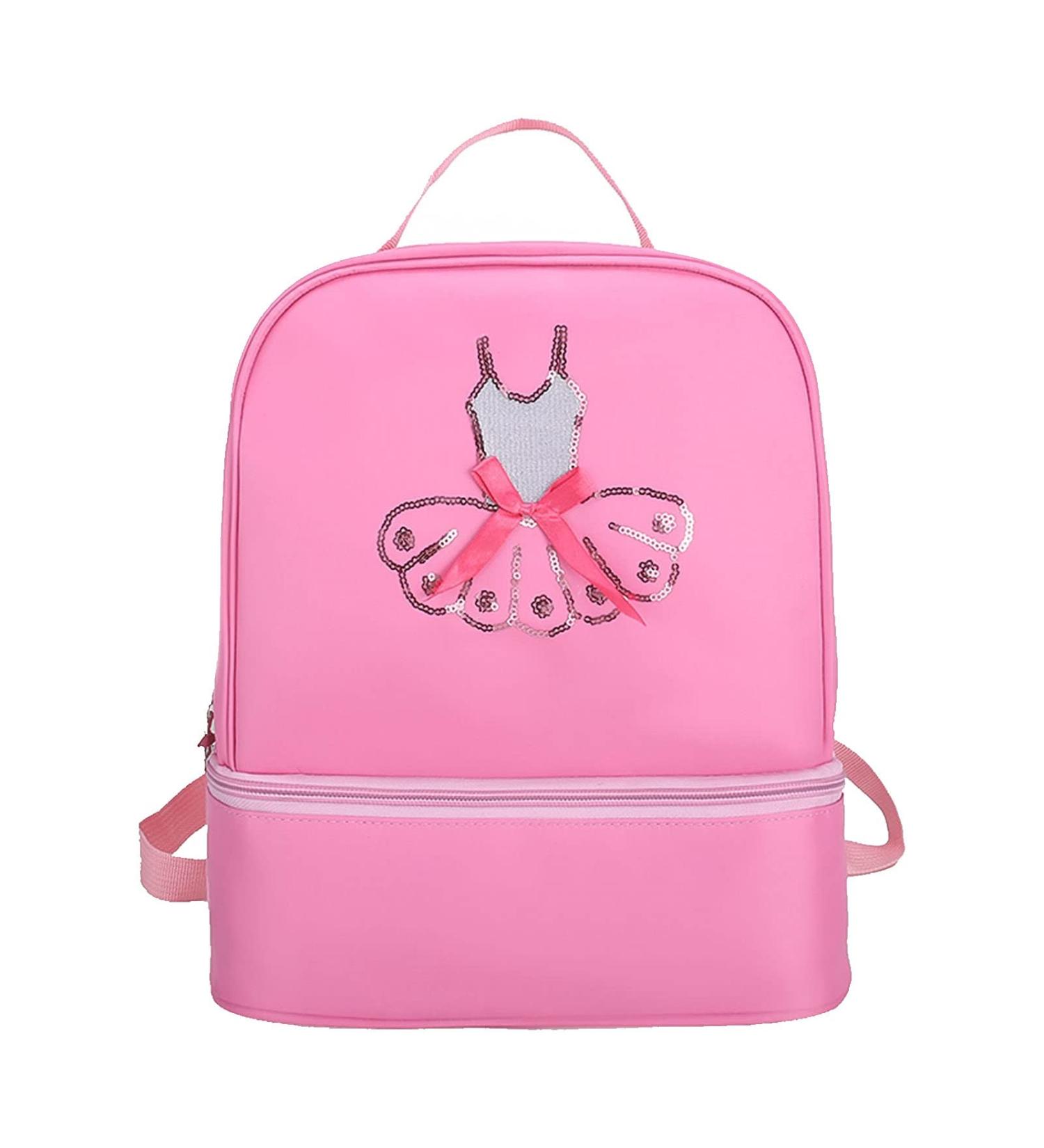 Yitengteng Ballet Dance Backpack - Ballerina Pink Bag for Little Girls, Gymnastics, Latin, Yoga, Tap Dance, Jazz - Toddler Dance Bag Storage - Buy Online on GoSupps.com