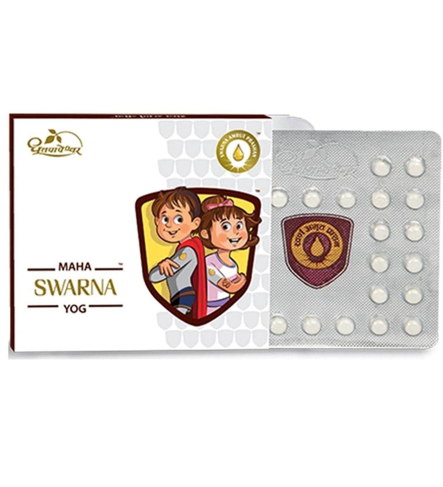 Dhootapapeshwar Maha Swarna Yog Suvarnaprashan 30 Tab