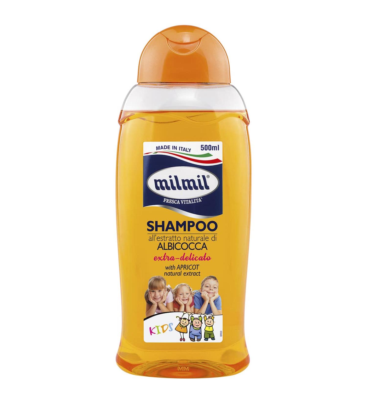 Milmil Apricot Shampoo 500ml - Nourishing Hair Care | Buy Internationally - Buy Online on GoSupps.com