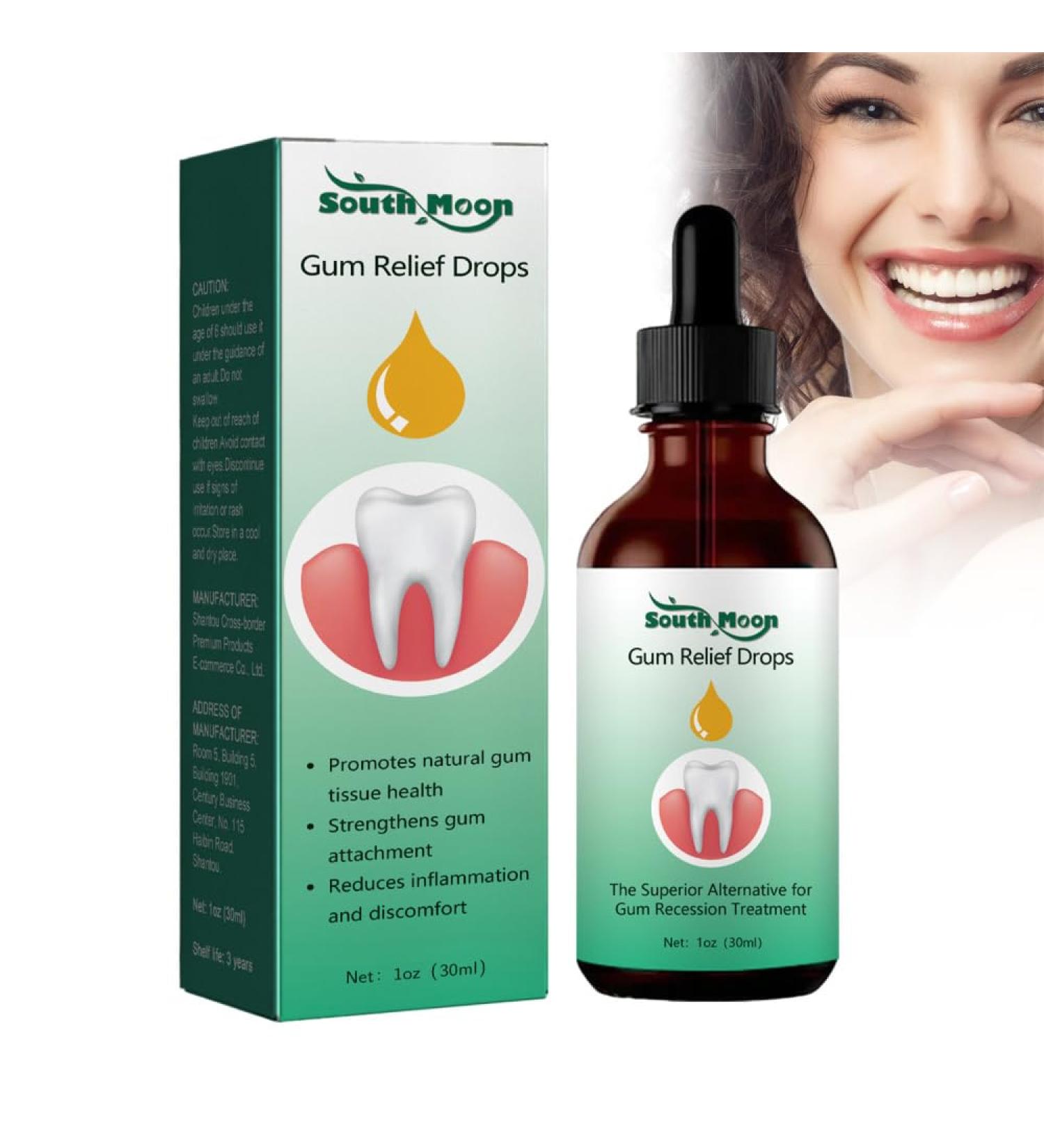 30 ml Gum Healthy Repair Drops - Gentle Formula Dental Serum for Home Travel School & Office | International Shipping - Buy Online on GoSupps.com