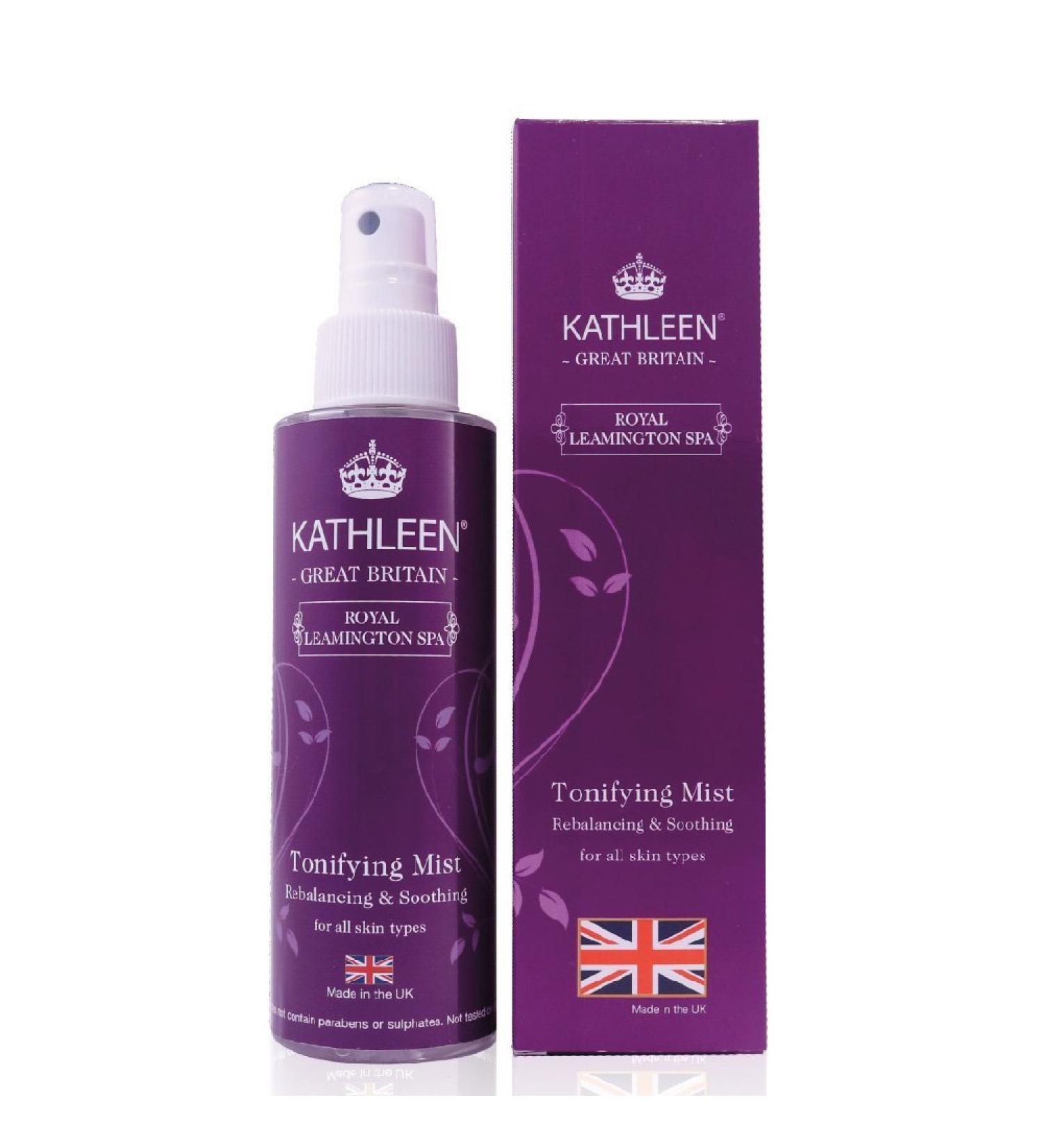 Kathleen Natural Rebalancing & Soothing Tonifying Mist - Hydrating Face Spray for All Skin Types | International Shipping Available - Buy Online on GoSupps.com