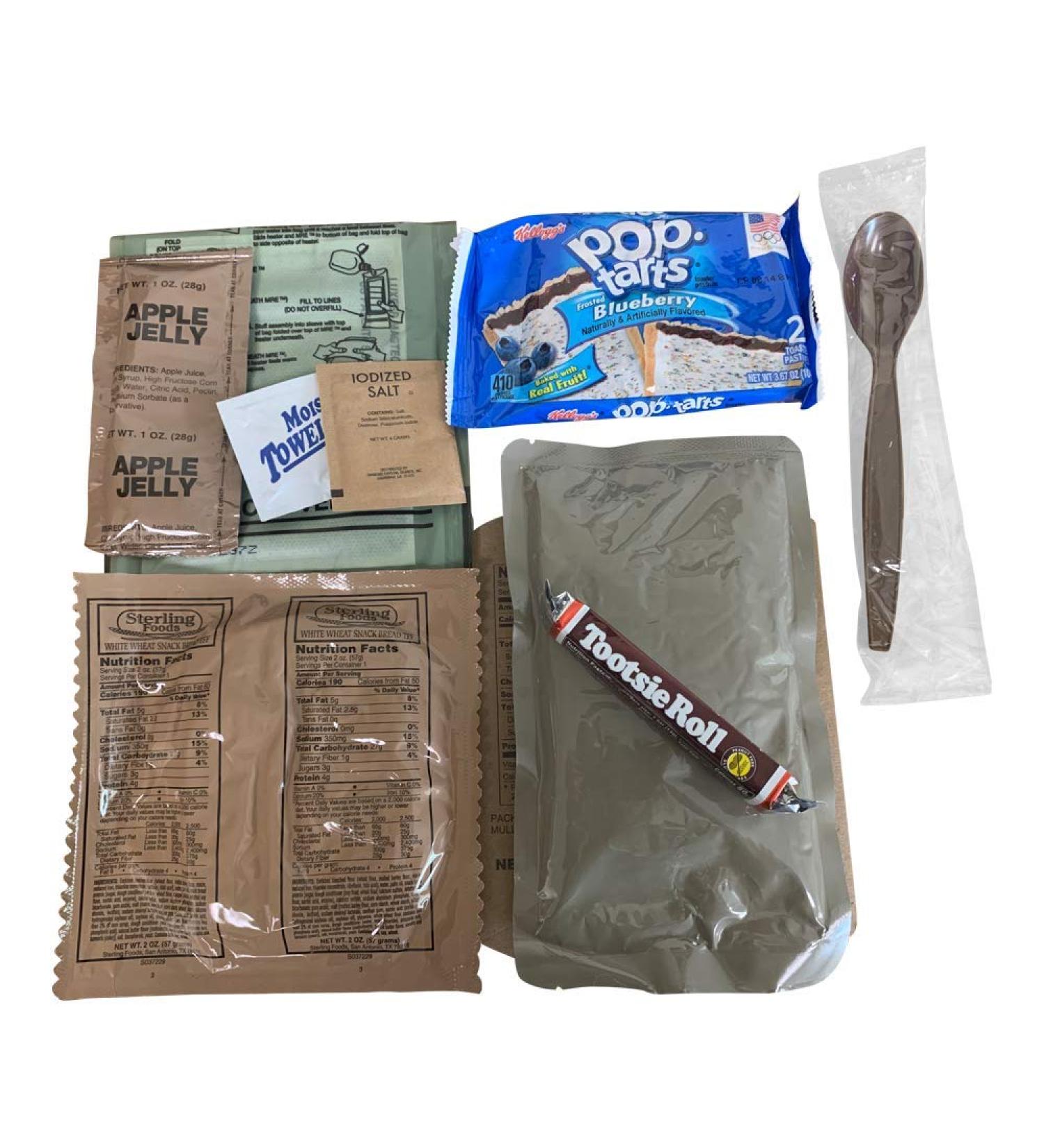 2017 Pack Date Sopakco Low Sodium MRE Single Meal Beef Ravioli - Buy Online on GoSupps.com