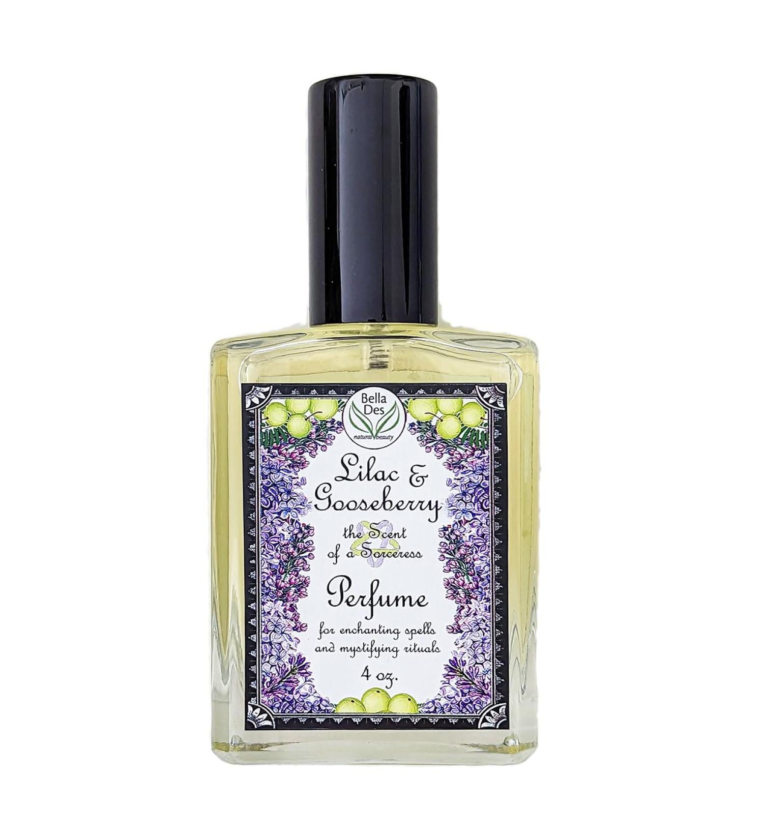 Lilac and Gooseberry Perfume Spray | Extra Large 4 oz. Bottle | Yennefer's Perfume | Phthalate Free Fragrance | Scent of a Sorceress by Bella Des Natural Beauty - Buy Online on GoSupps.com