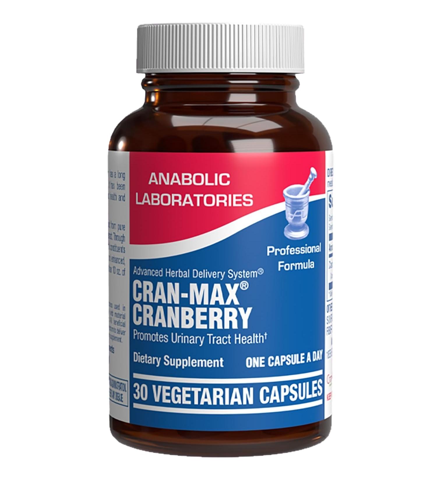 Cranberry Pills for Women Urinary Tract Health - Clinical Strength Cran-Max Cranberry Extract Capsules to Support Bladder Cleansing and Urinary Tract Health for Women - Super Potent Vegan & Non-GMO - Buy Online on GoSupps.com