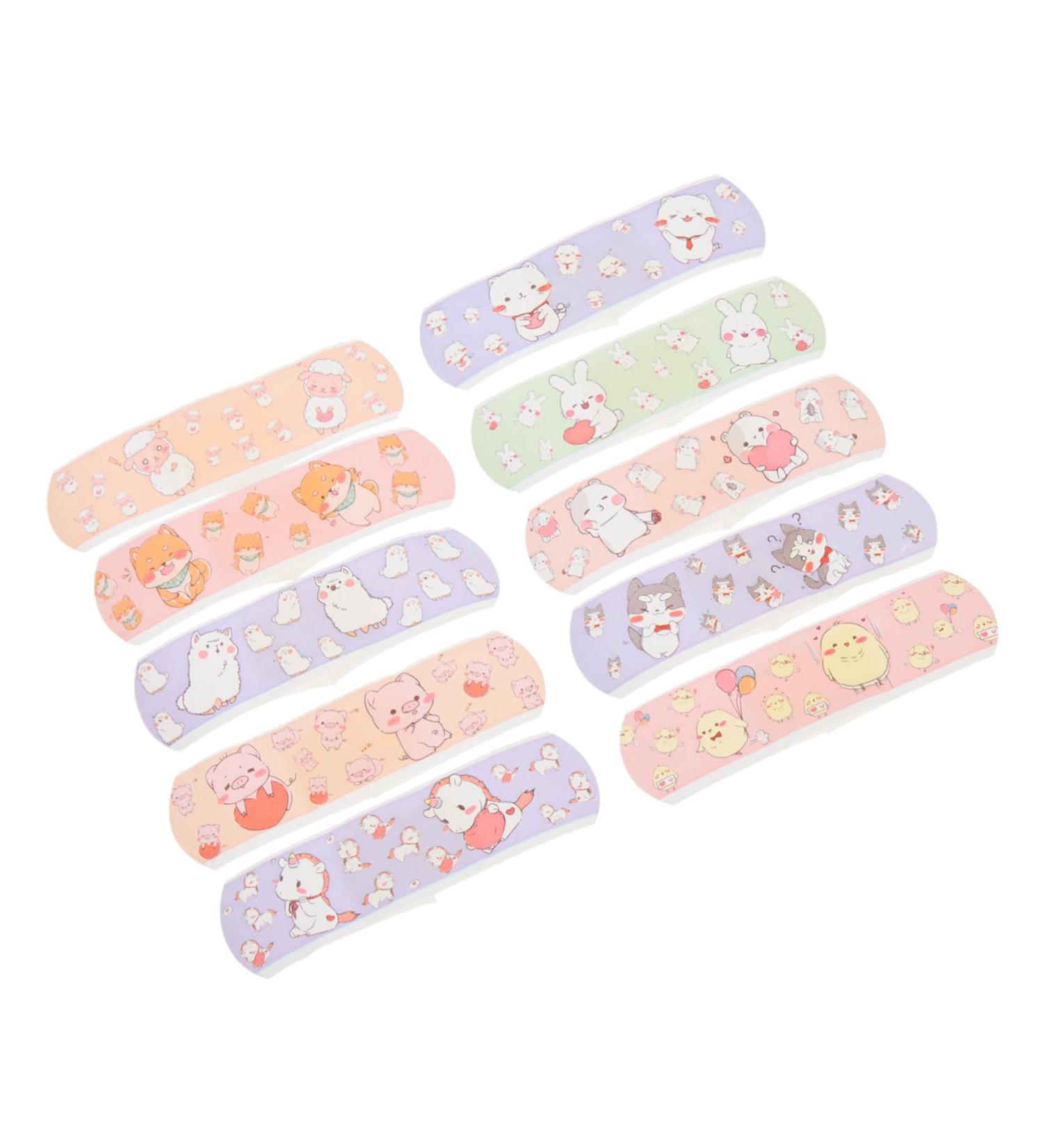GLEAVI 5 Boxes Cartoon Bandages - Kawaii Stickers for Kids | Milk Care Patches | International Shipping - Buy Online on GoSupps.com