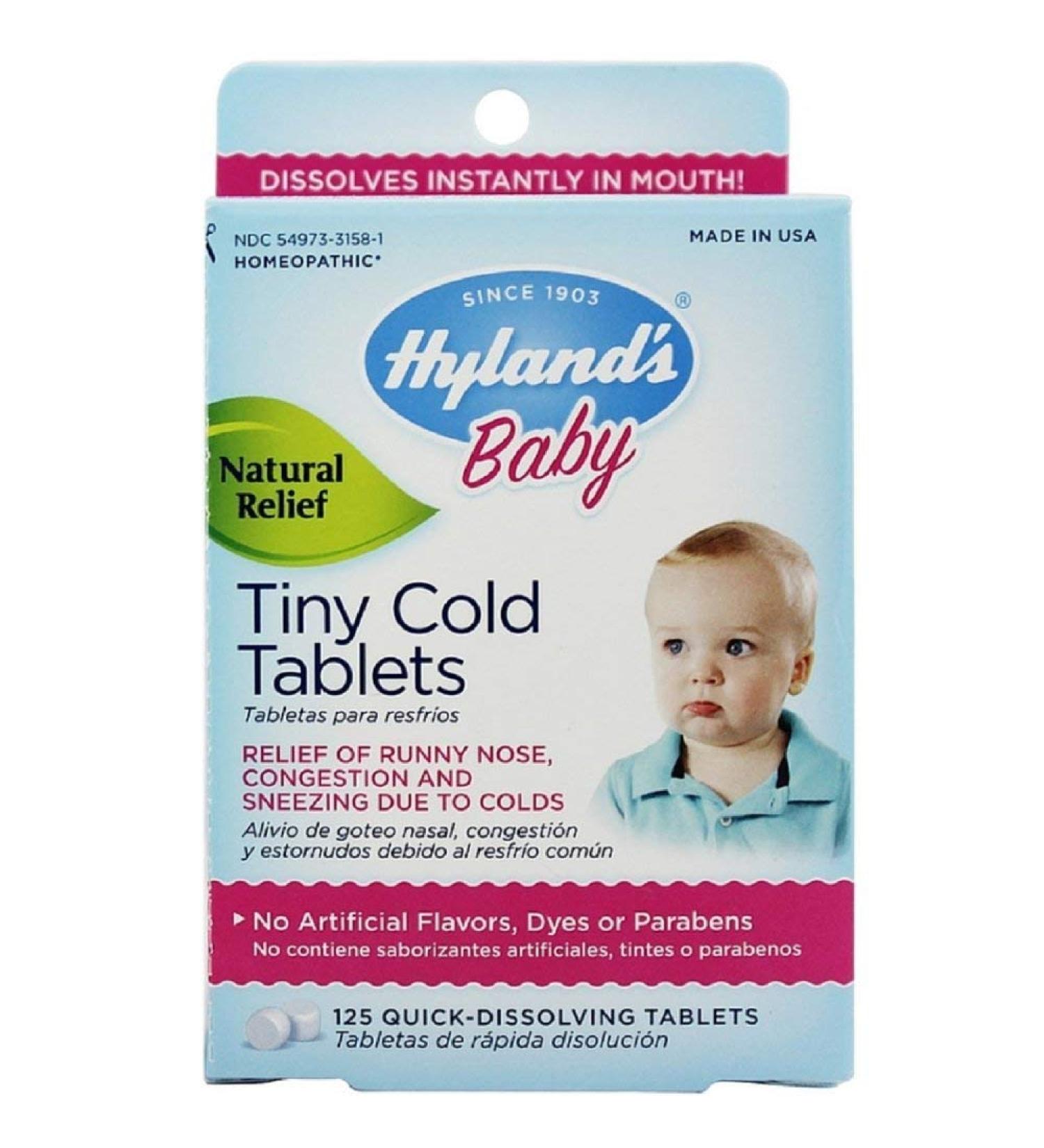 Hyland Baby Tiny Cold Tablets