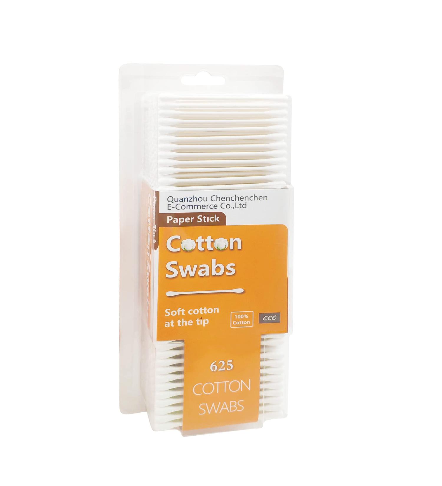 Biodegradable Double Tipped Cotton Buds 625ct - Ideal for Beauty & Personal Care - Buy Online on GoSupps.com