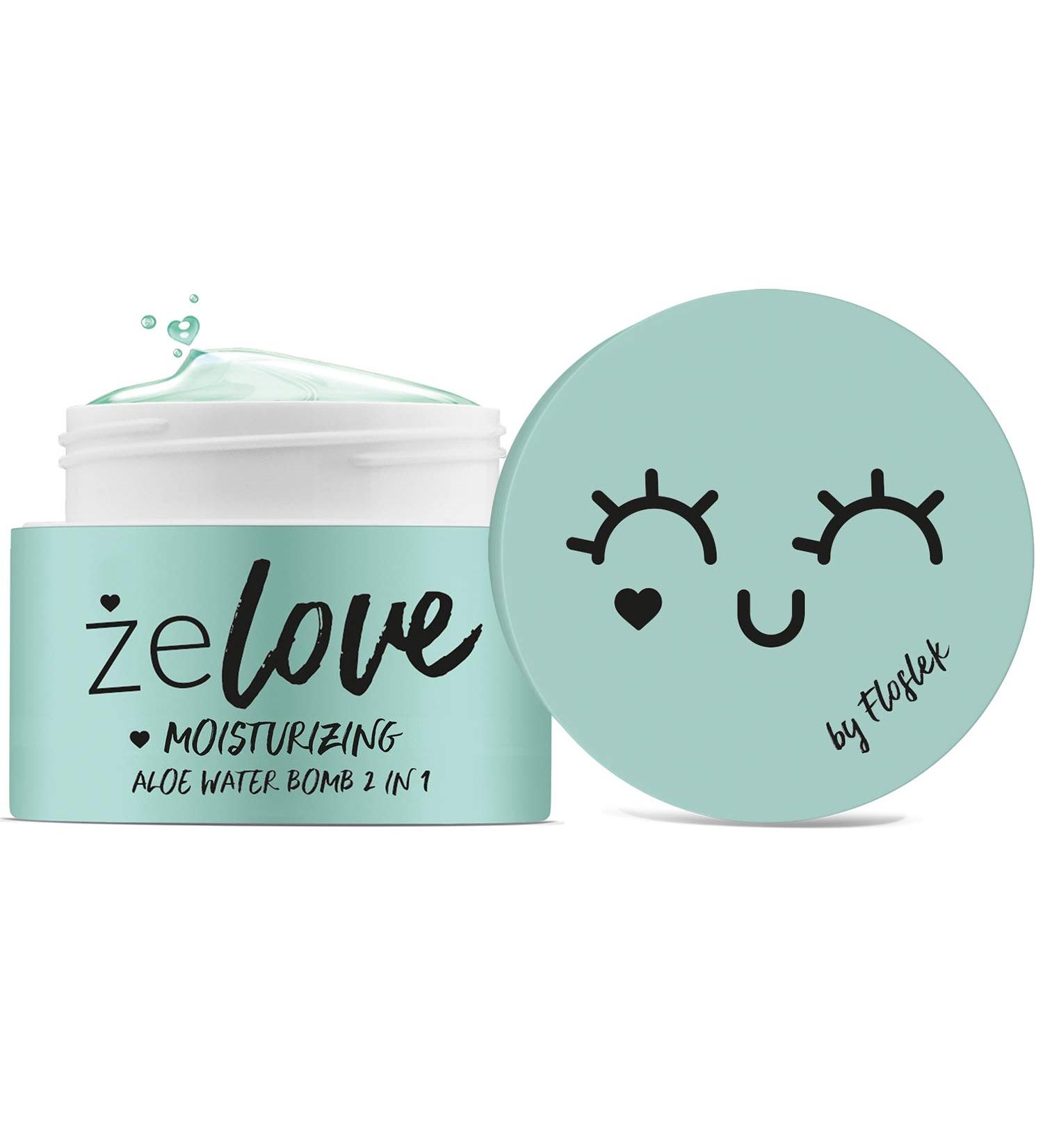 FLOSLEK Aloe Hydro Boost Aqua Gel 50ml Moisturizing serum Moisturizer for dry and sensitive skin CrueltyFree Natural Cosmetics Hydro Boost Aloe Gel - Buy Online on GoSupps.com