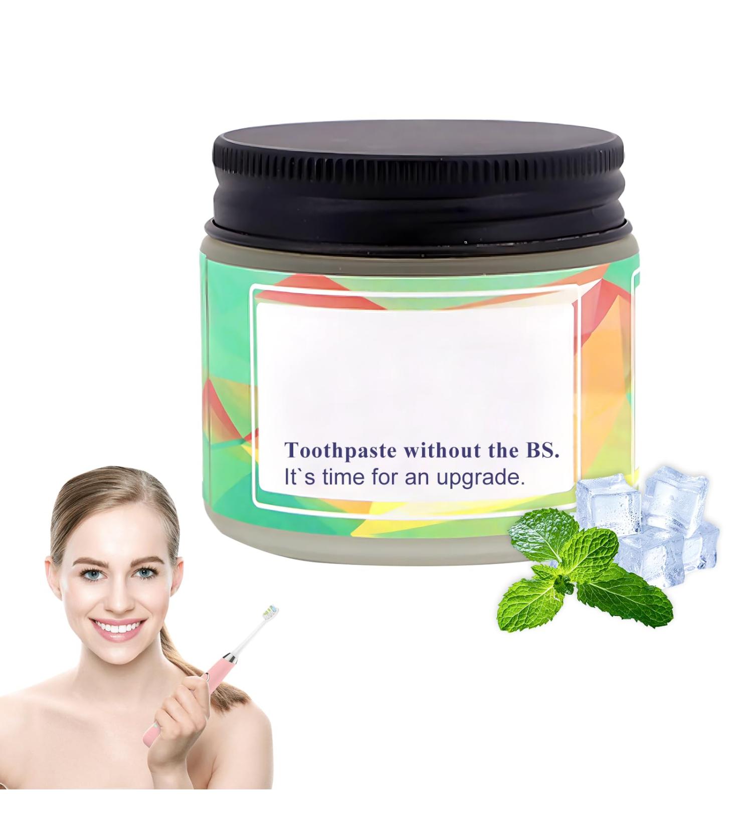 NOB Toothpaste Tablets Hydroxyapatite Chewable Toothpaste Eco-Friendly Travel Toothpaste Zero Waste Natural Paste Tabs(62Pcs) - Buy Online on GoSupps.com