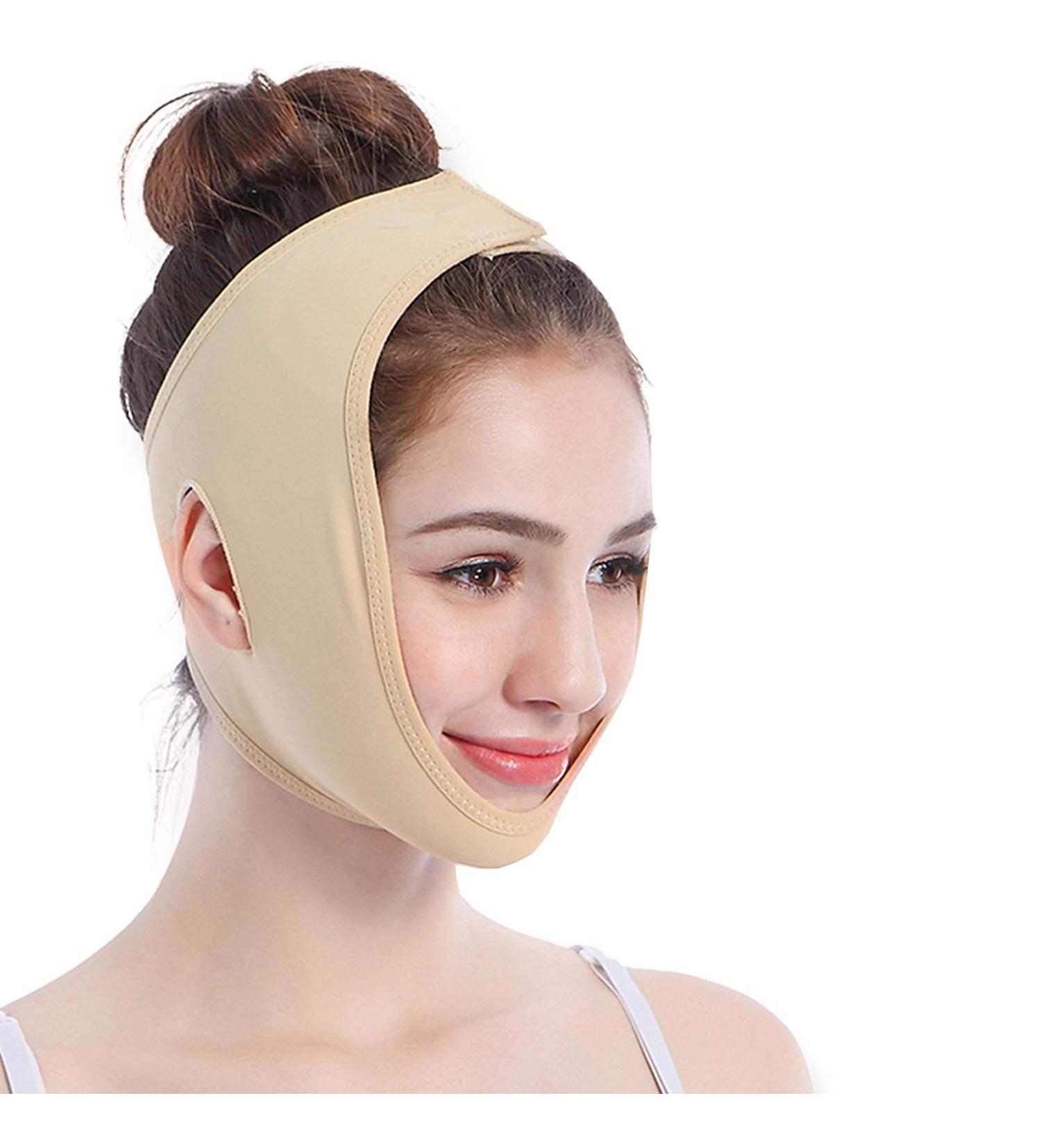 Buy ANIBBOW Face Lifting Slimming Belt | V Shape Cheek Lift Mask Strap for Men & Women | Enhance Facial Contour - International Shipping Available - Buy Online on GoSupps.com