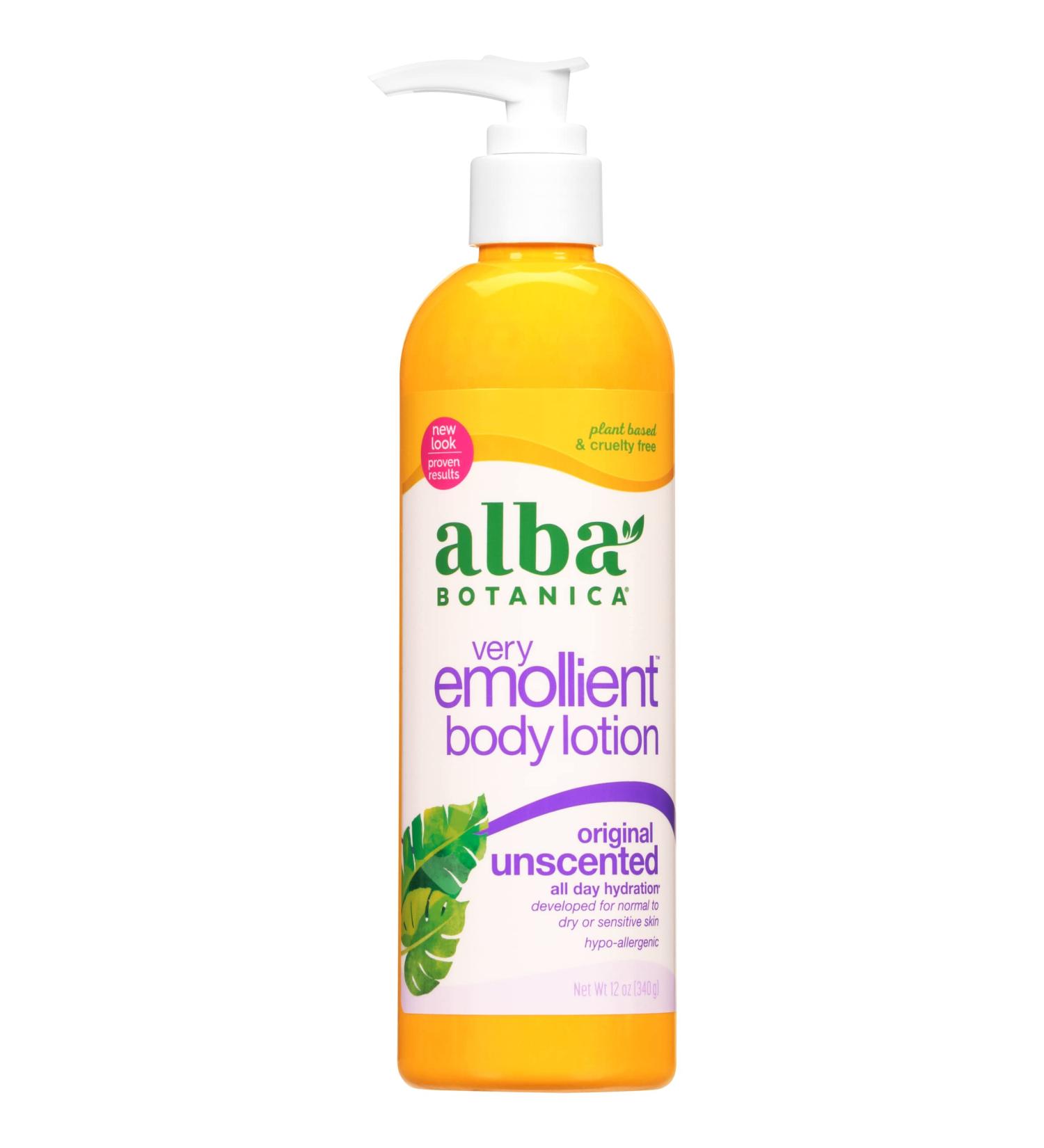 Alba Botanica Very Emollient Original Body Lotion 12 oz - Unscented - Buy Online on GoSupps.com