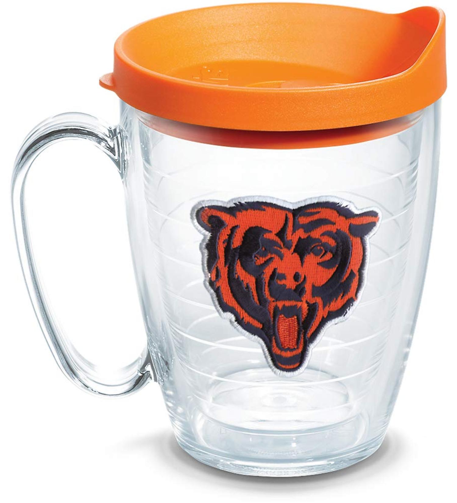 Tervis NFL Chicago Bears 16oz Insulated Tumbler - Made in USA, Double Walled Cup with Orange Lid - Buy Online on GoSupps.com