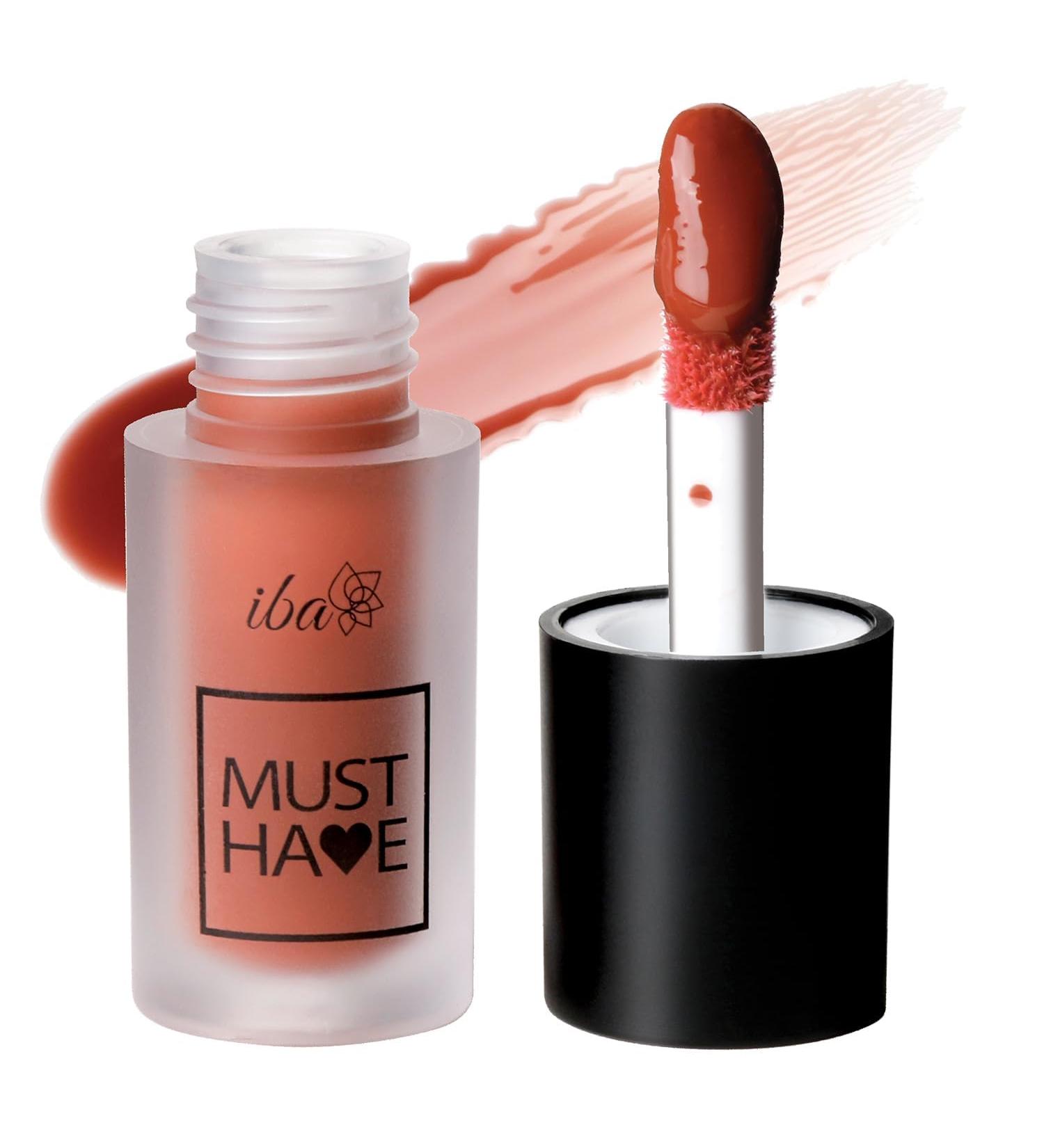 Iba Must Have High Shine Lip Oil with Vitamin C for Making Lips Brighter and Pinker Long-Lasting Nourishment and Hydration Soft and Natural Lips Shade - 02 Mocha Glaze (2.6 ml) - Buy Online on GoSupps.com