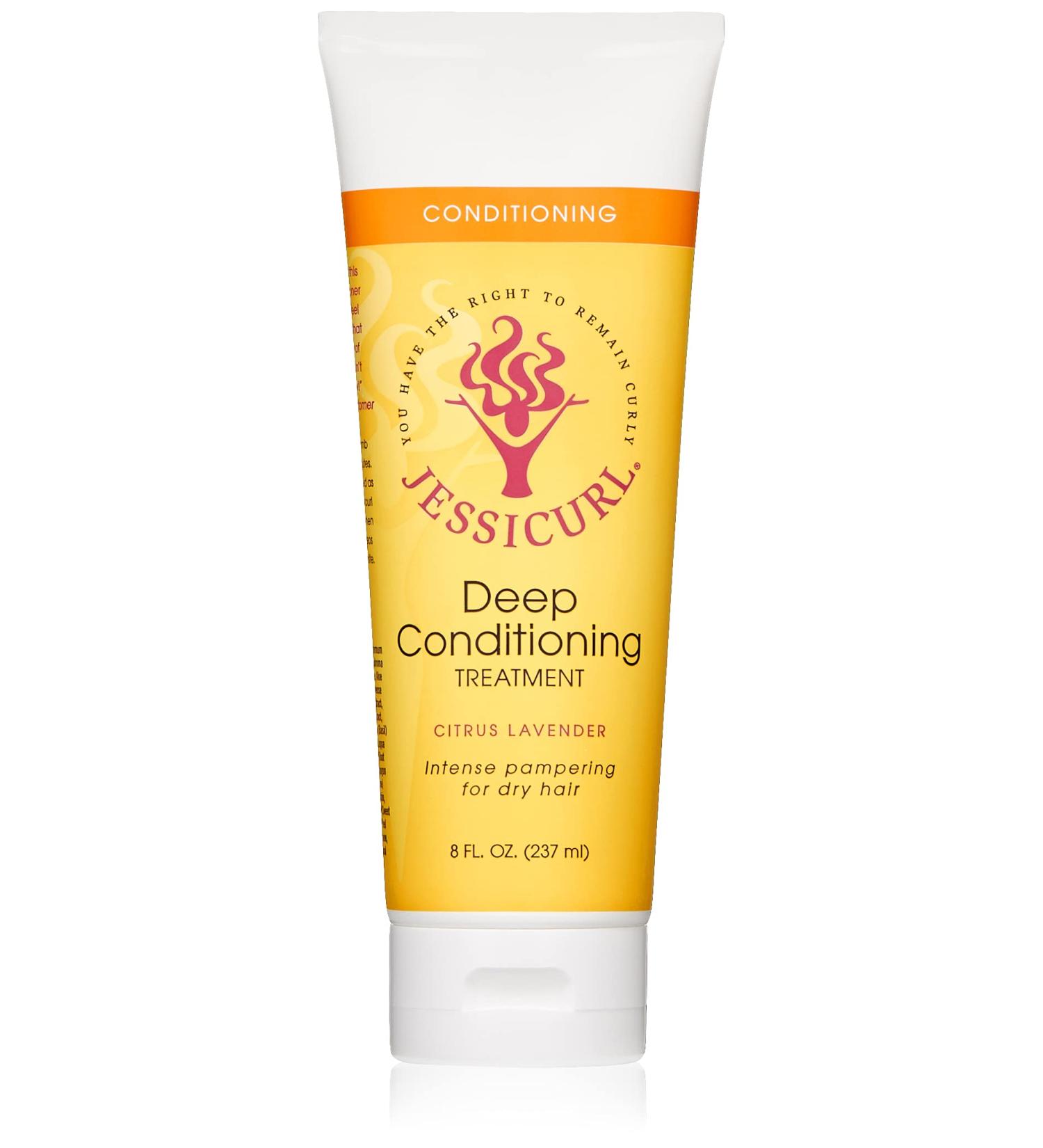 Jessicurl Deep Conditioning Treatment Citrus Lavender 8 fl oz - Nourishing Hair Mask - Buy Online on GoSupps.com