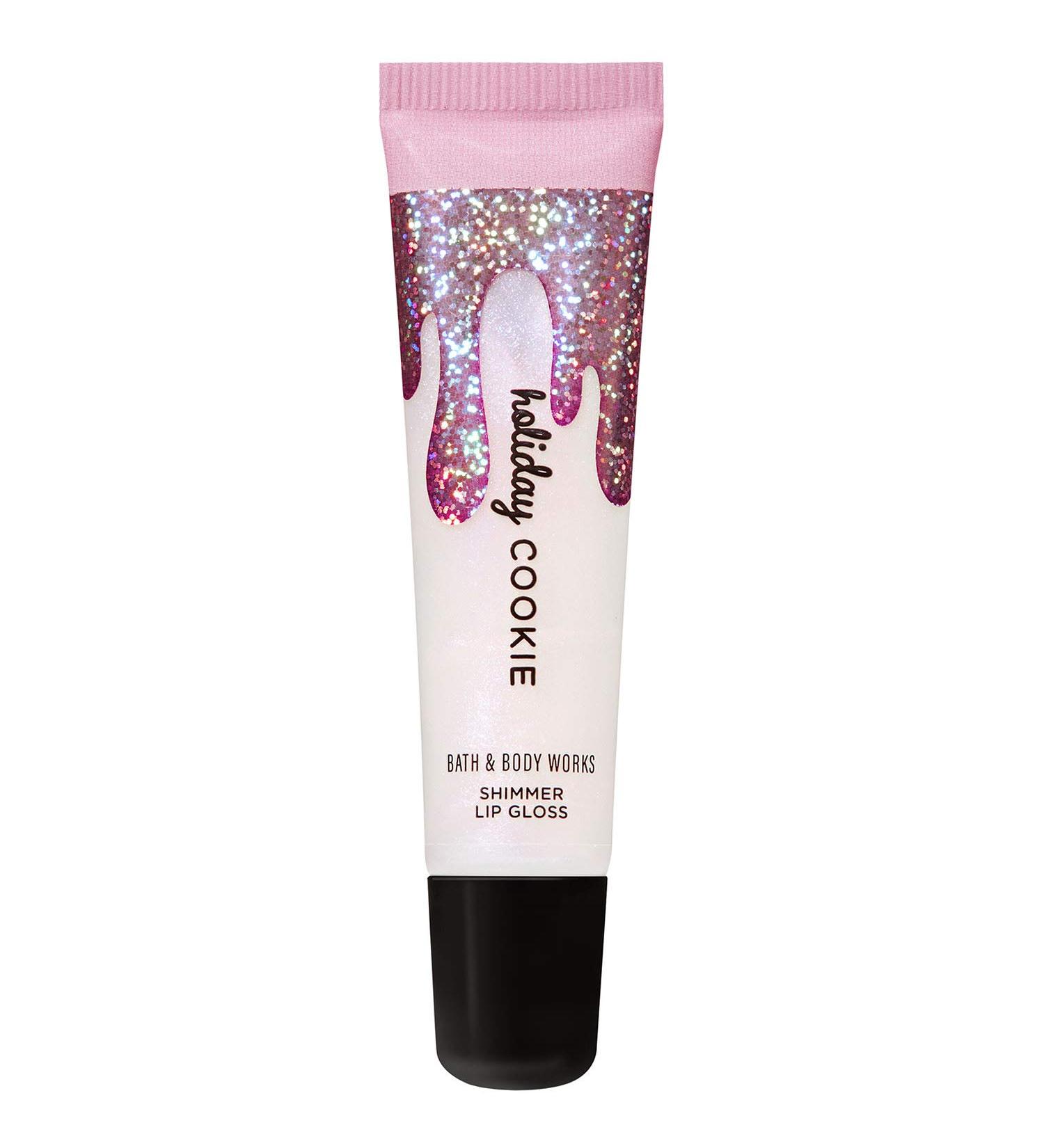 Bath and Body Works HOLIDAY COOKIE Shimmer Lip Gloss 0.47 Fluid Ounce