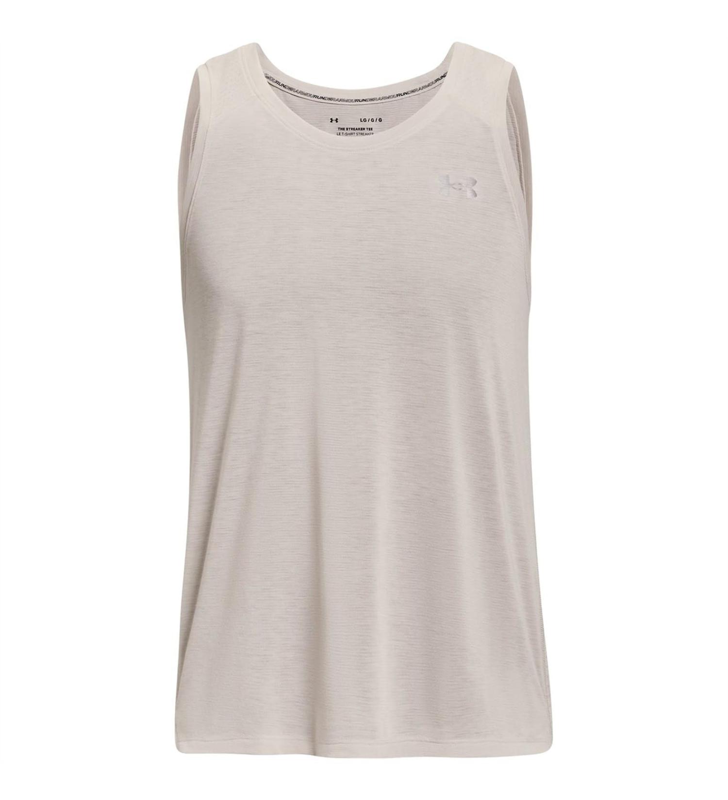 Shop Under Armour Streaker Running Tank for Men - Grey - Size M | International Shipping Available - Buy Online on GoSupps.com