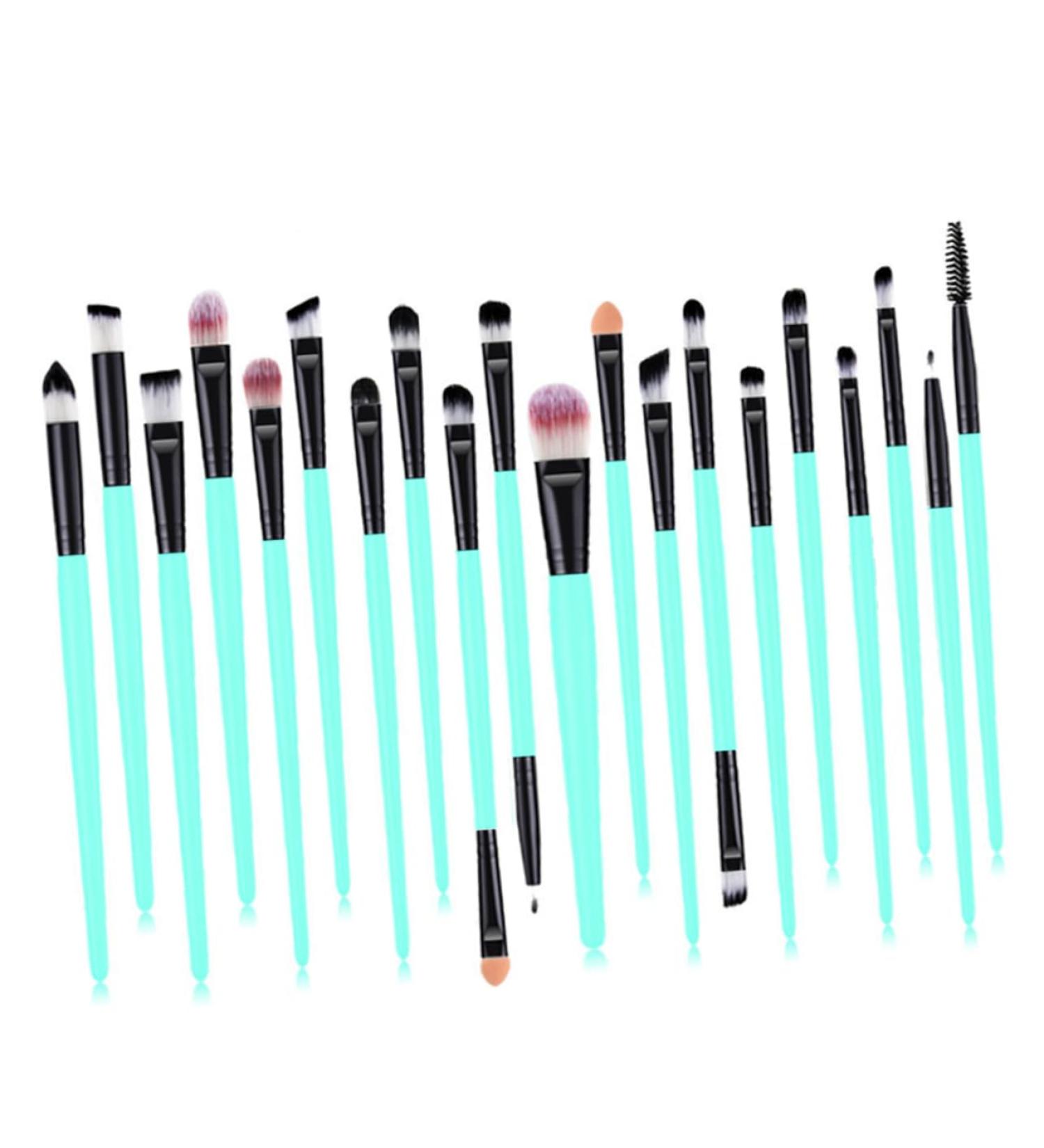 SOESFOUFU 20pcs Eyeliner Eyeshadow Brush Kit Eyelash Brush Shadow Eye Shadow Brush Eyelash Eye Shadow Brush Size 1 As Shown - Buy Online on GoSupps.com