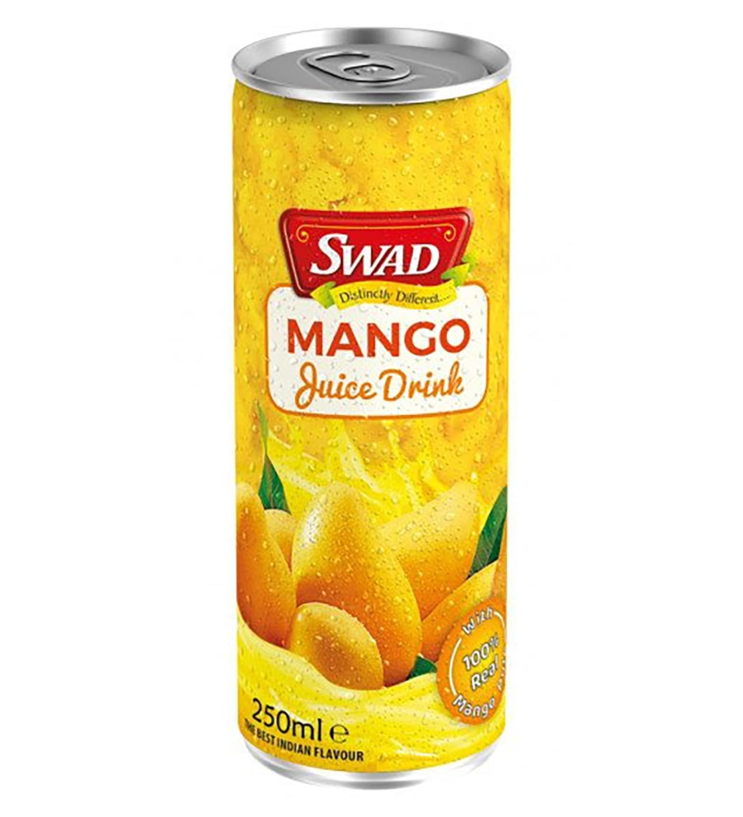 Mango Fruit Drink 250ml / Can - Pack of 12 and 24 Cans - Shipping from France by Bo Time (12) - Buy Online on GoSupps.com