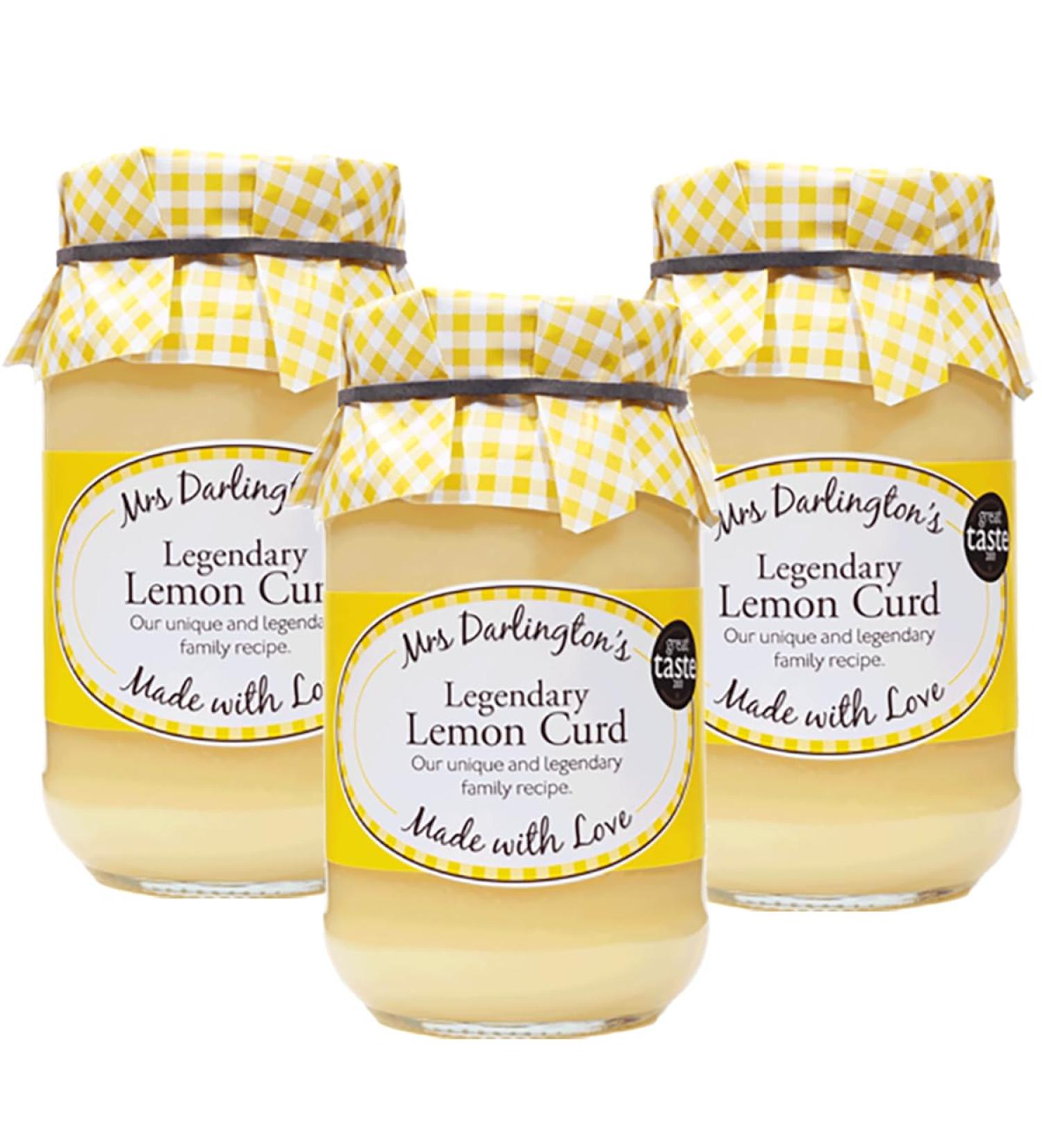 Generic Mrs Darlington's Legendary Lemon Curd - 320g - Pack of 3